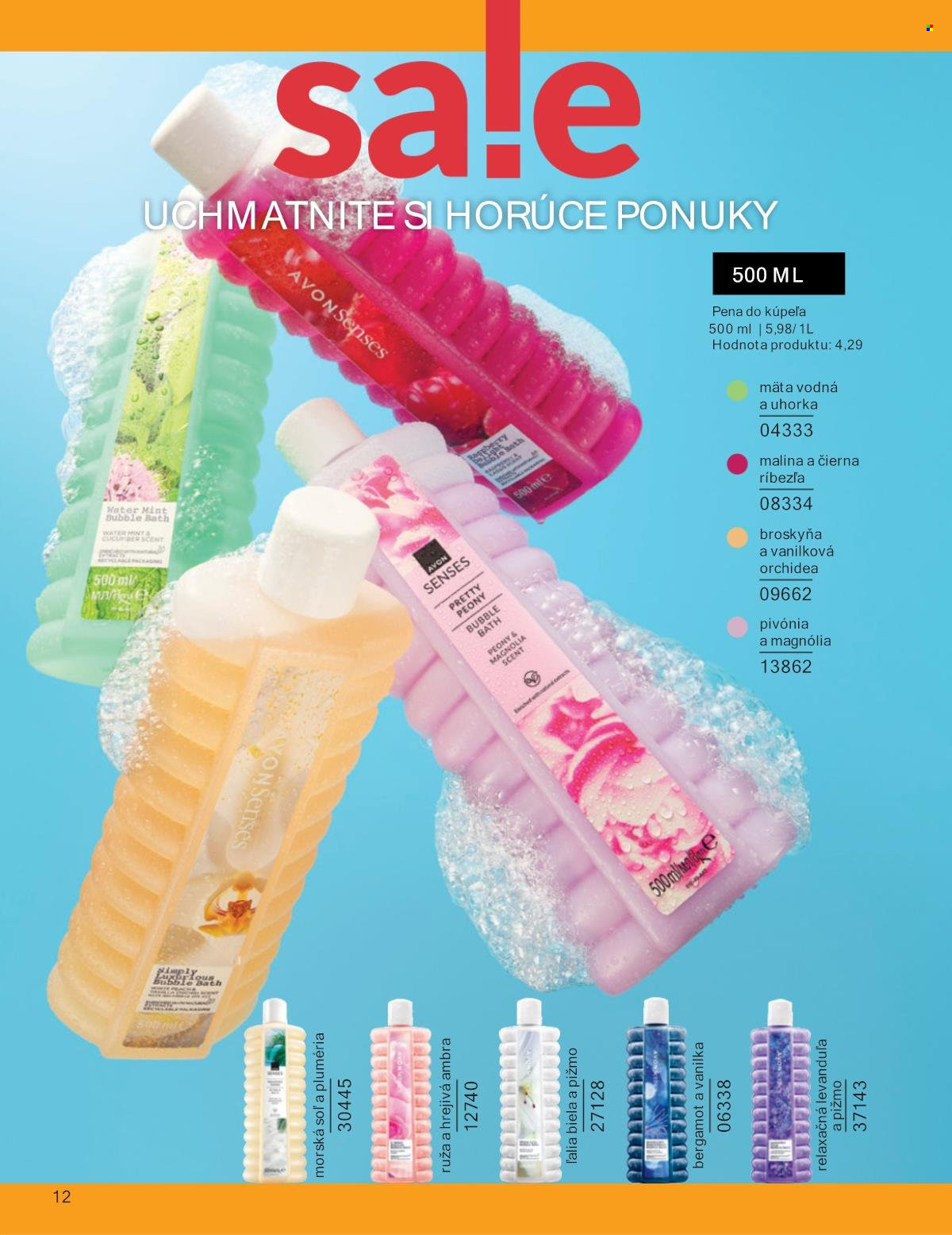 Leták Avon - 1.7.2025 - 31.7.2025. Strana 12