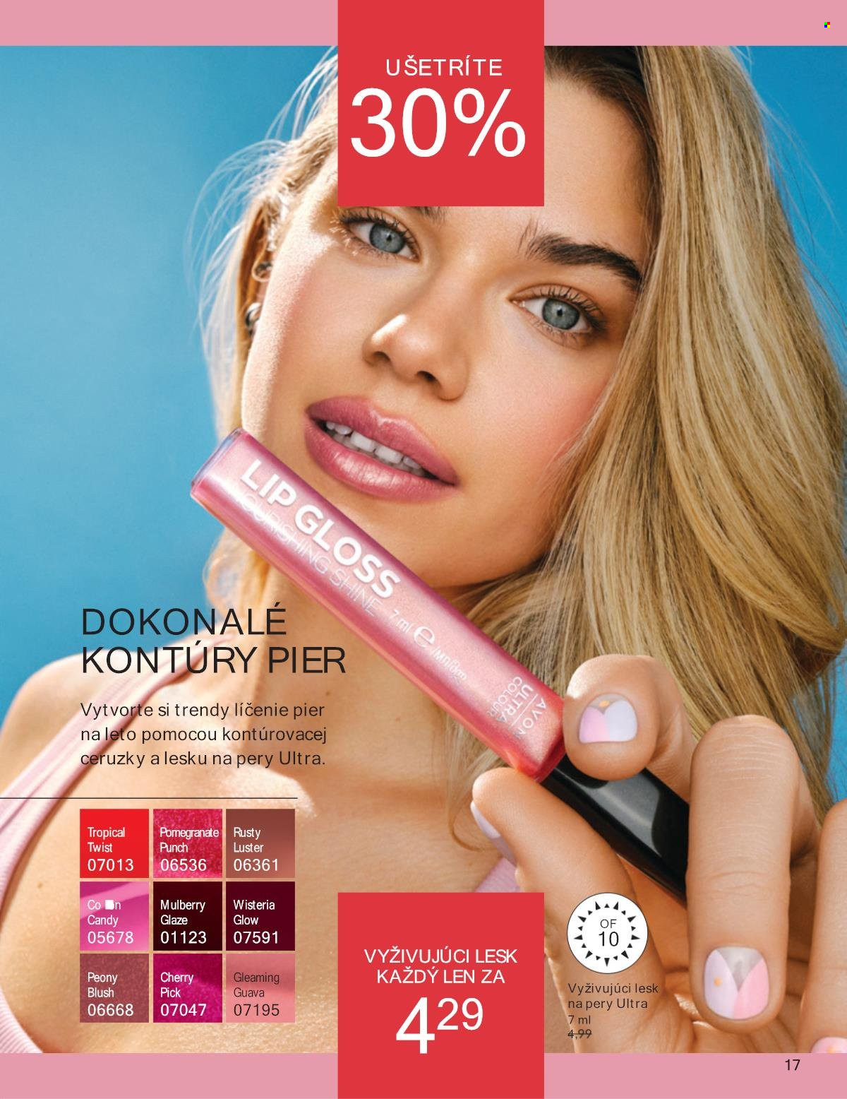 Leták Avon - 1.7.2025 - 31.7.2025. Strana 17