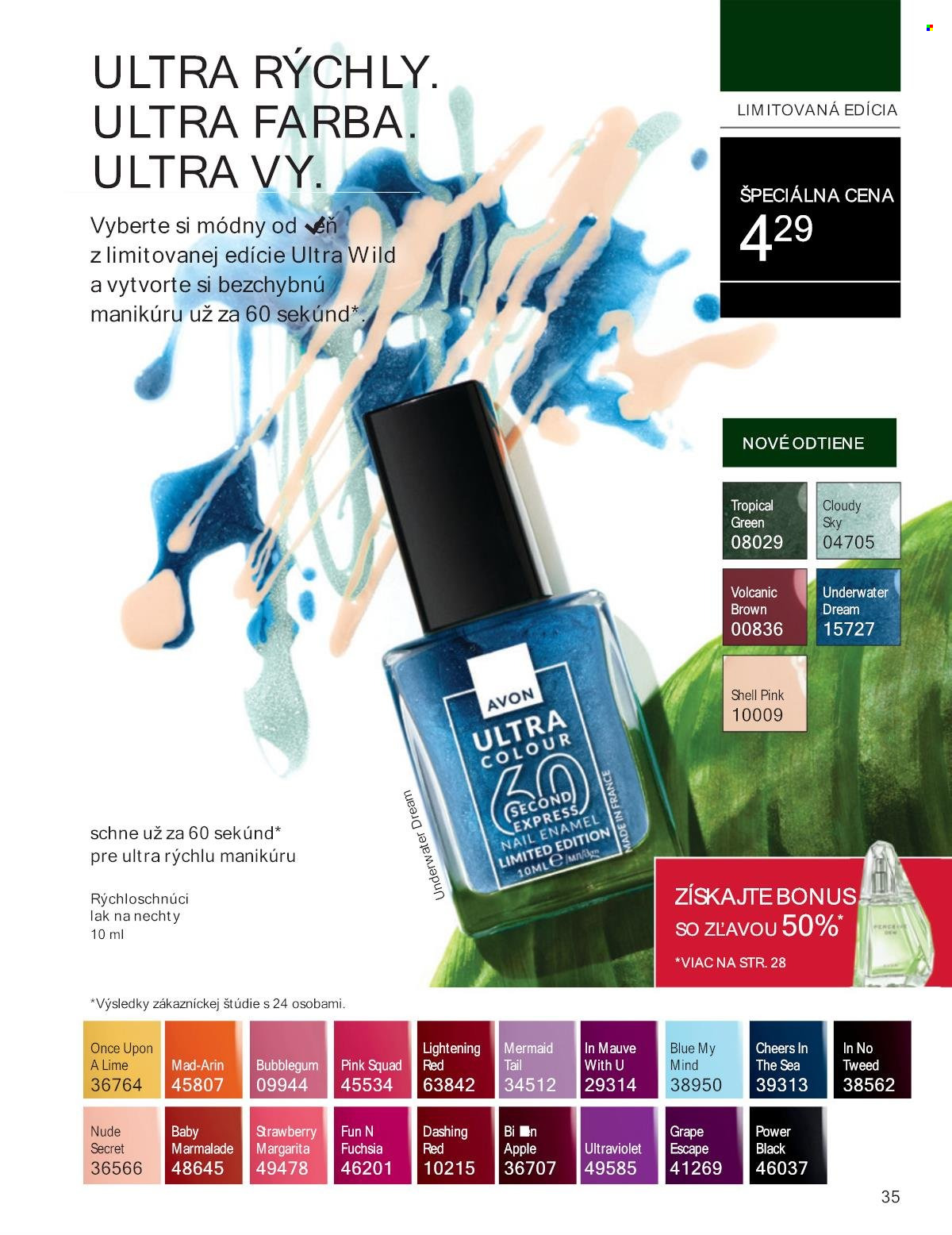 Leták Avon - 1.7.2025 - 31.7.2025. Strana 35