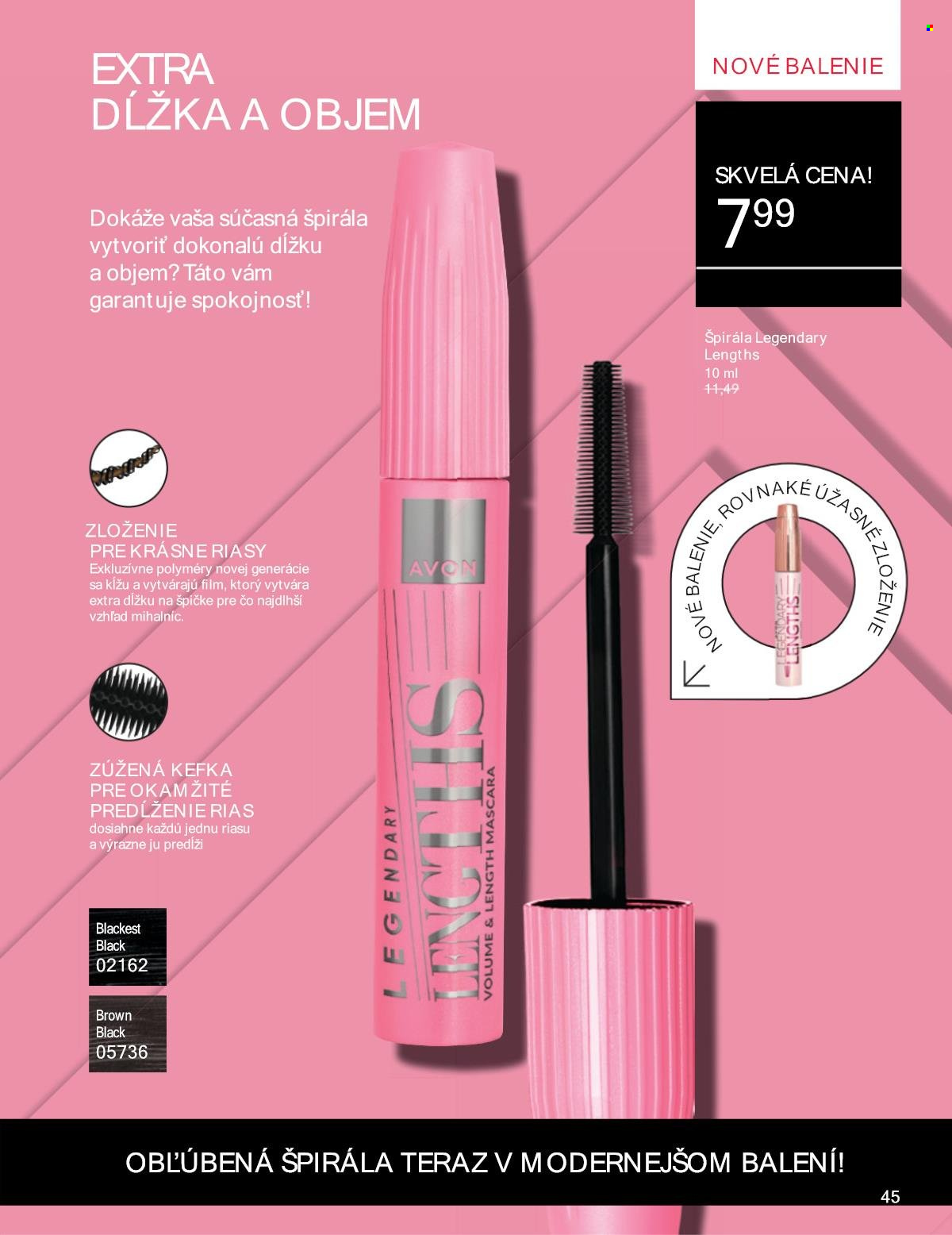 Leták Avon - 1.7.2025 - 31.7.2025. Strana 45