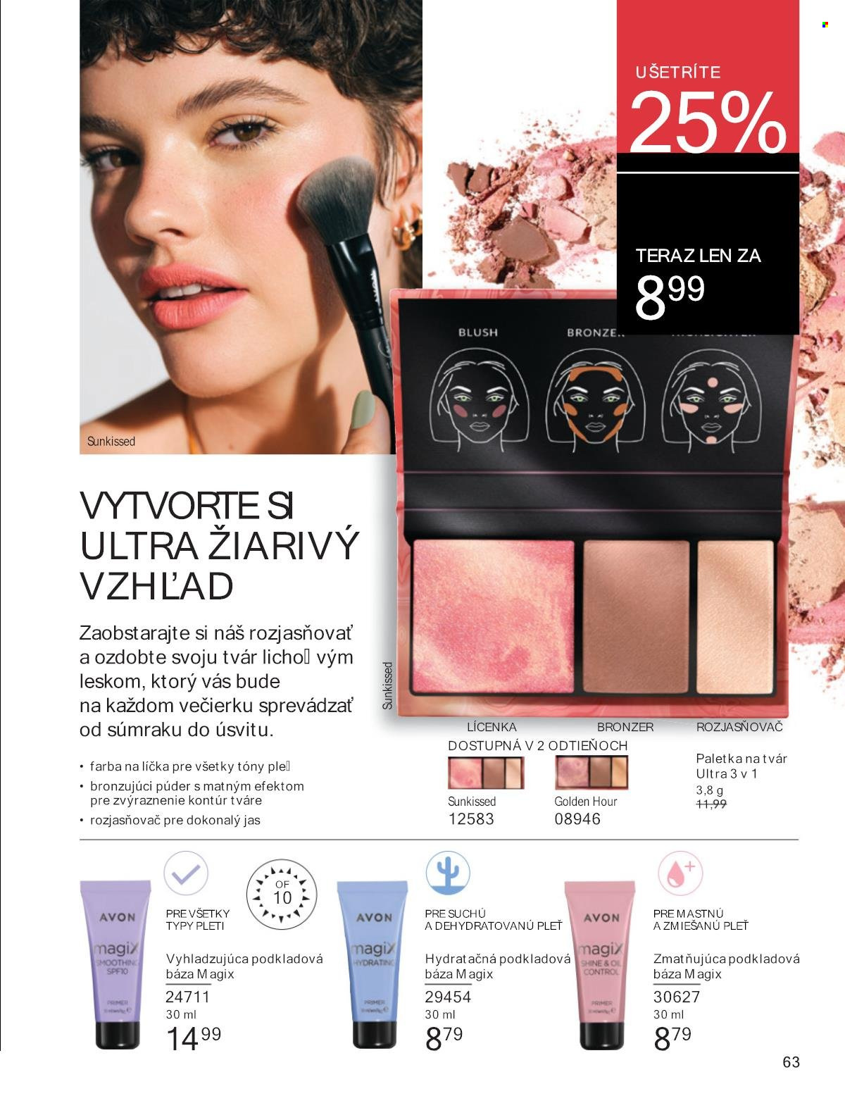 Leták Avon - 1.7.2025 - 31.7.2025. Strana 63