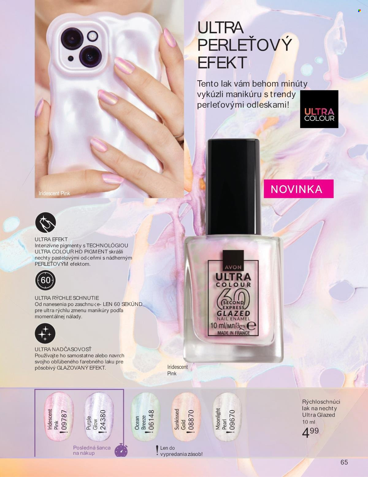 Leták Avon - 1.7.2025 - 31.7.2025. Strana 65