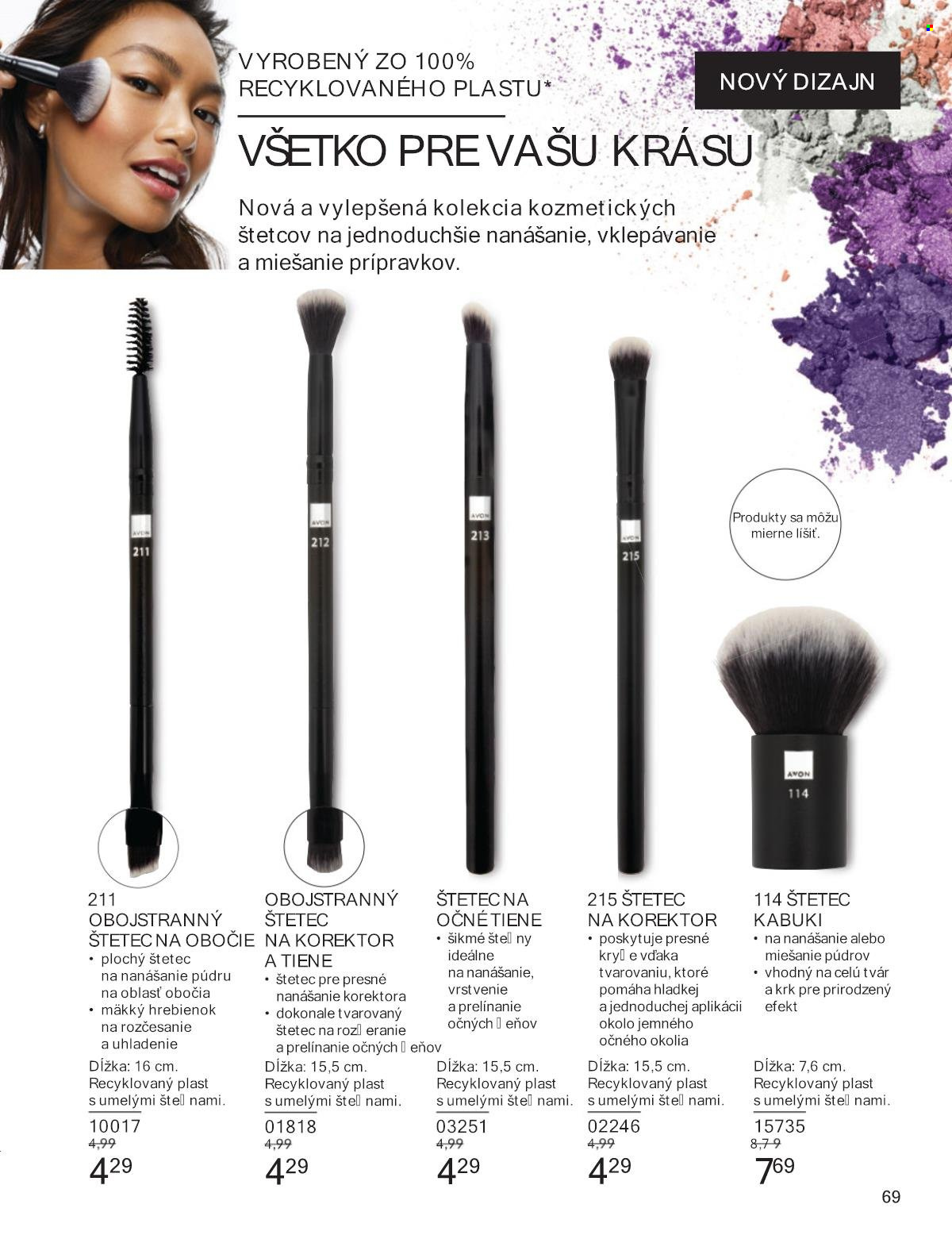 Leták Avon - 1.7.2025 - 31.7.2025. Strana 69