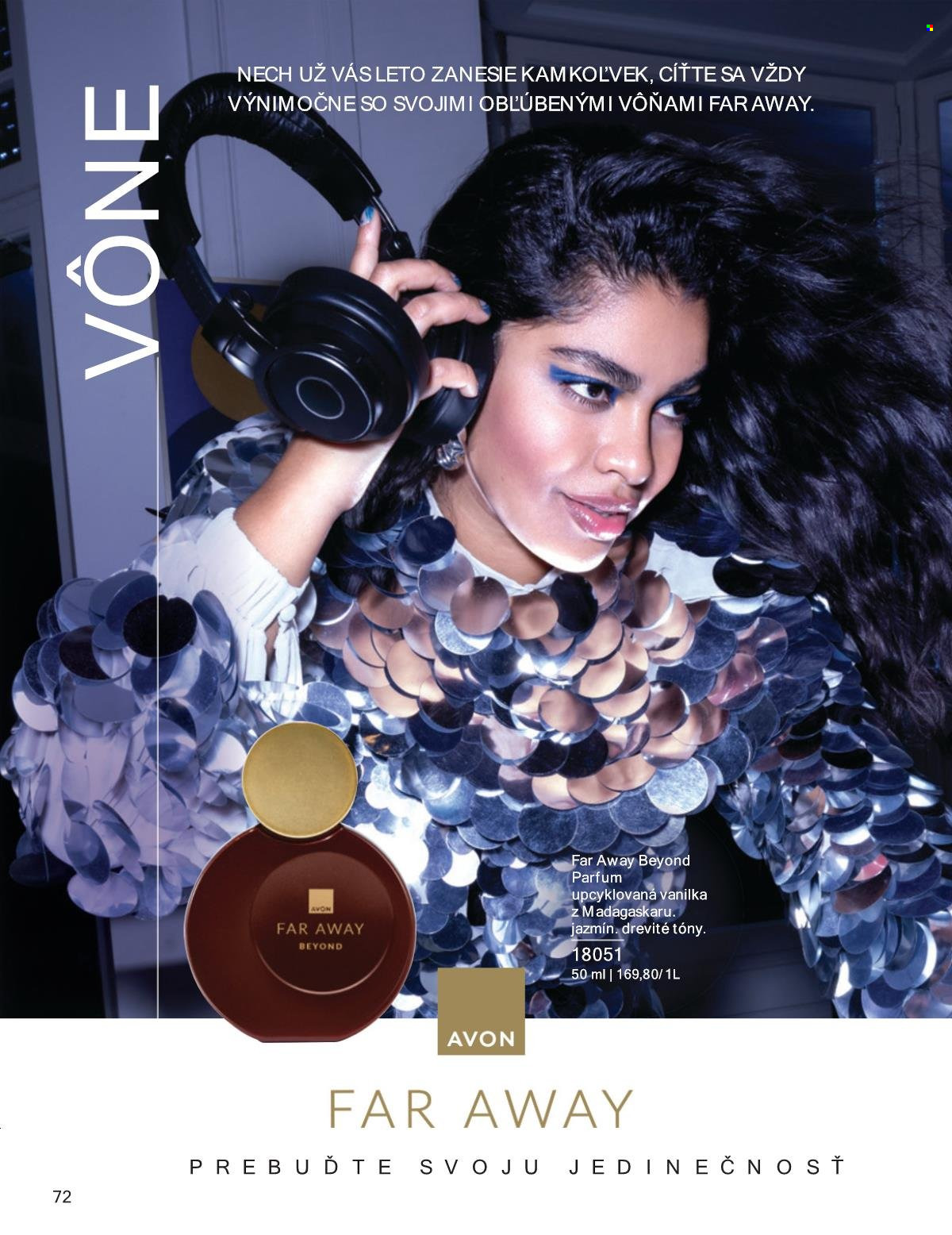 Leták Avon - 1.7.2025 - 31.7.2025. Strana 72