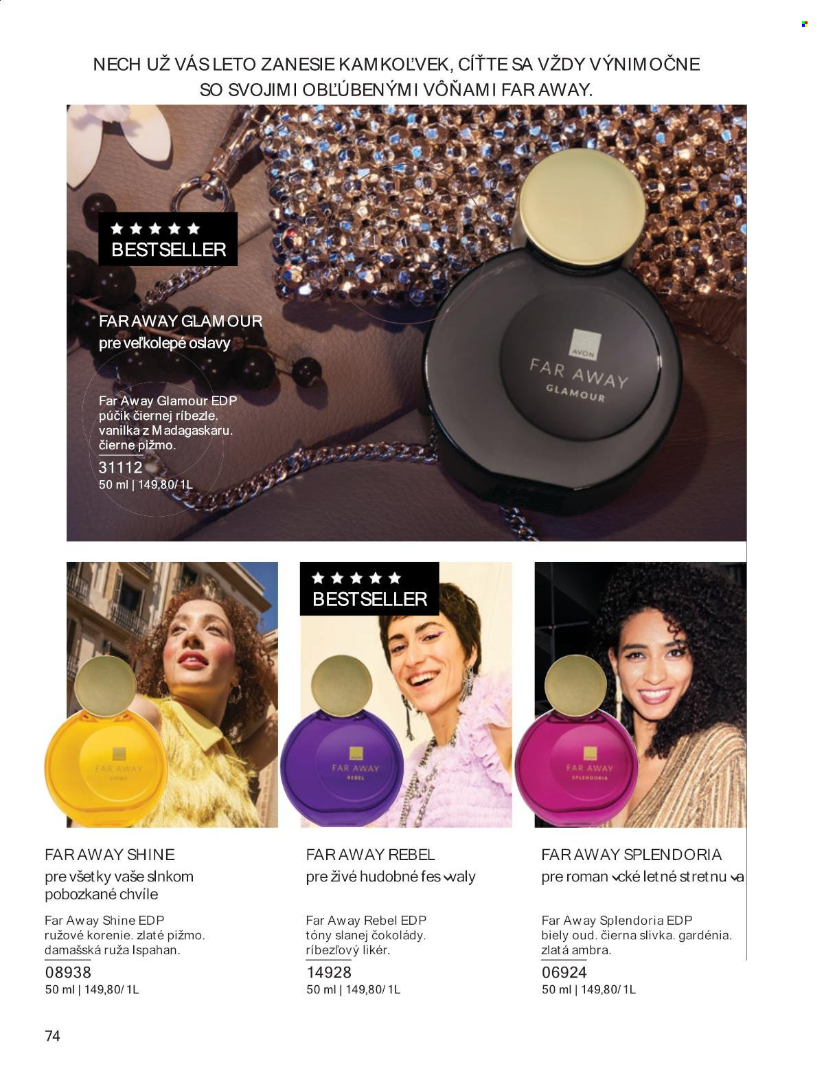 Leták Avon - 1.7.2025 - 31.7.2025. Strana 74