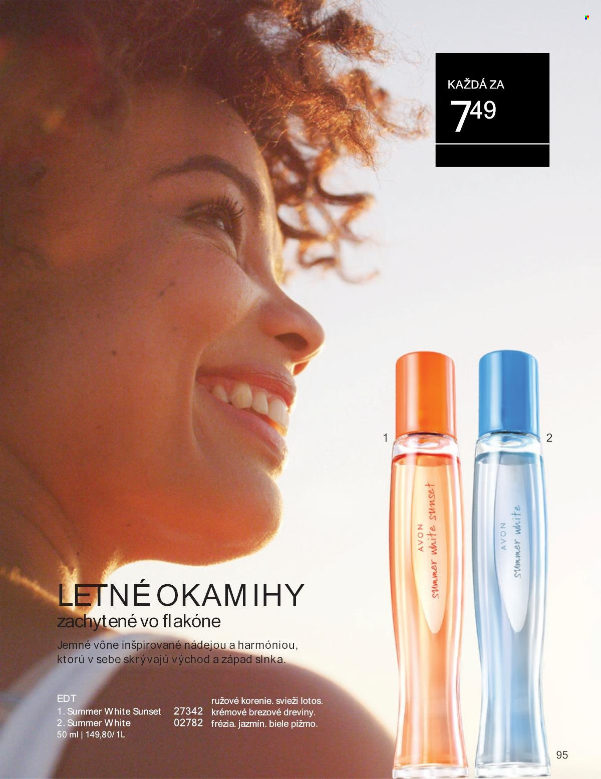 Leták Avon - 1.7.2025 - 31.7.2025. Strana 95