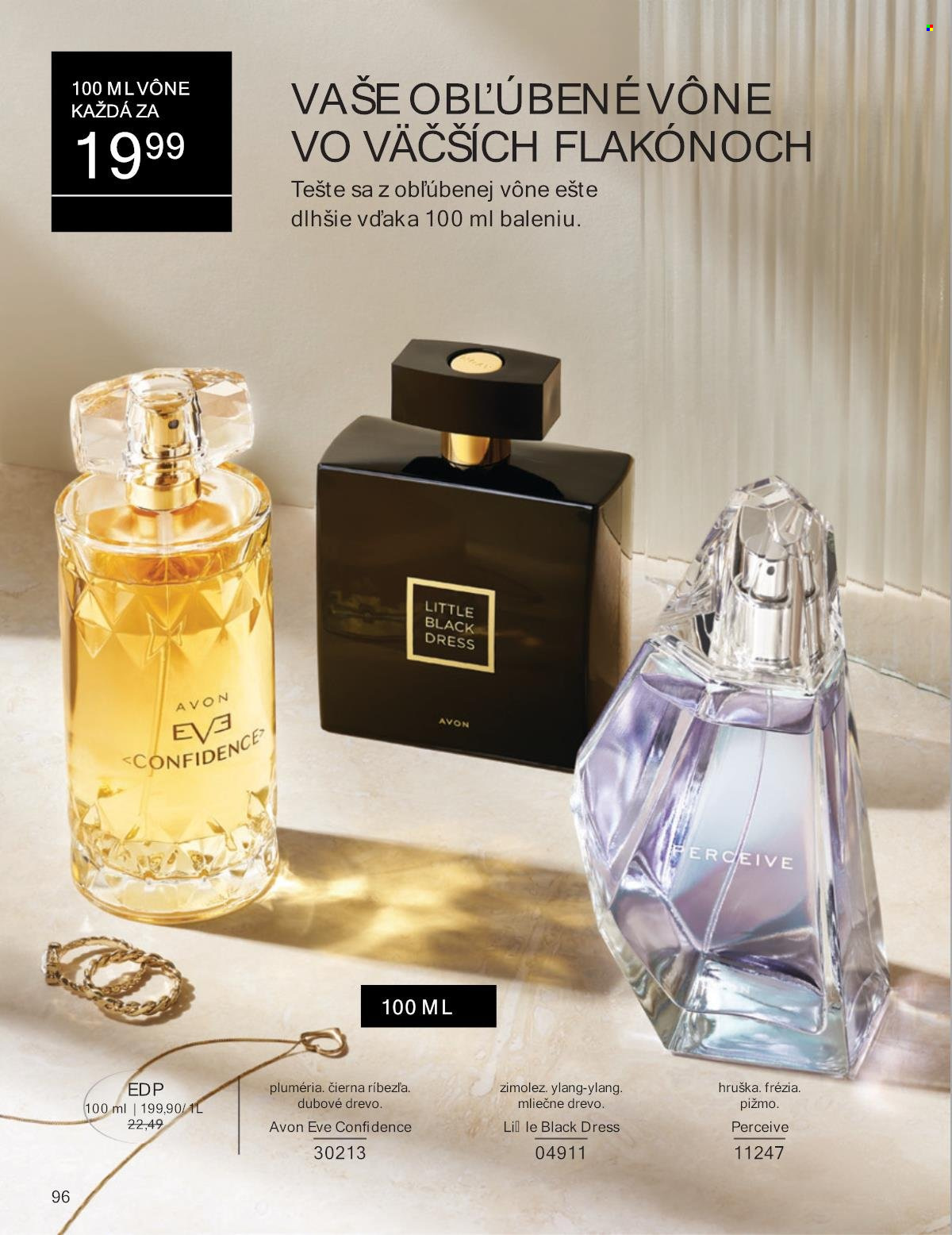 Leták Avon - 1.7.2025 - 31.7.2025. Strana 96