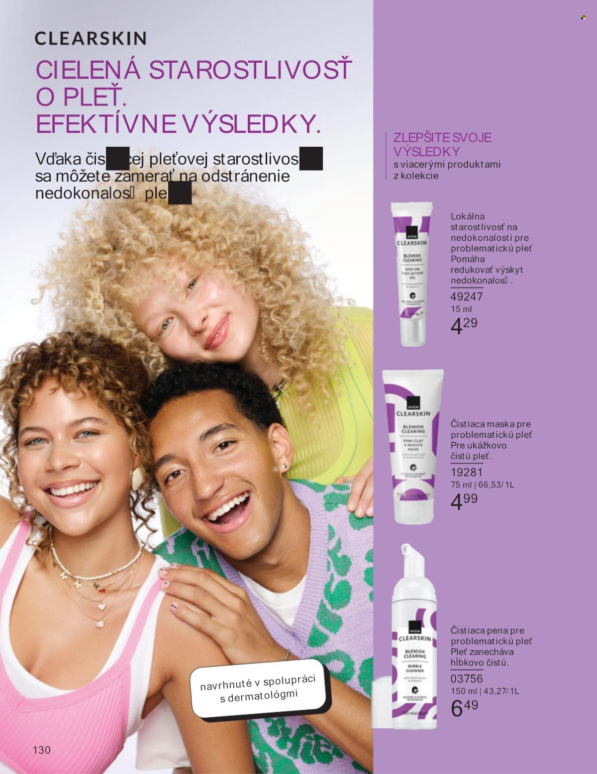 Leták Avon - 1.7.2025 - 31.7.2025. Strana 130