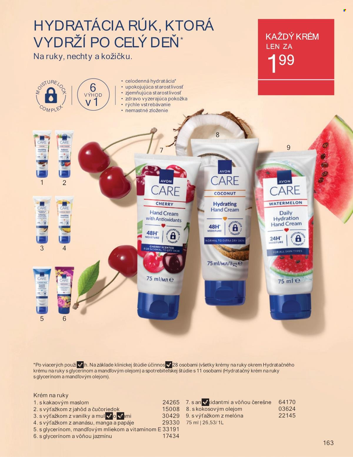 Leták Avon - 1.7.2025 - 31.7.2025. Strana 163