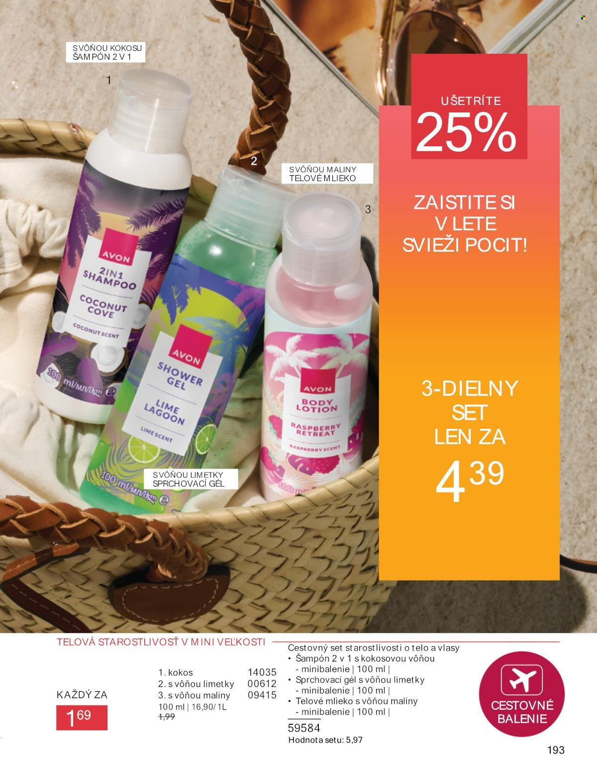 Leták Avon - 1.7.2025 - 31.7.2025. Strana 192