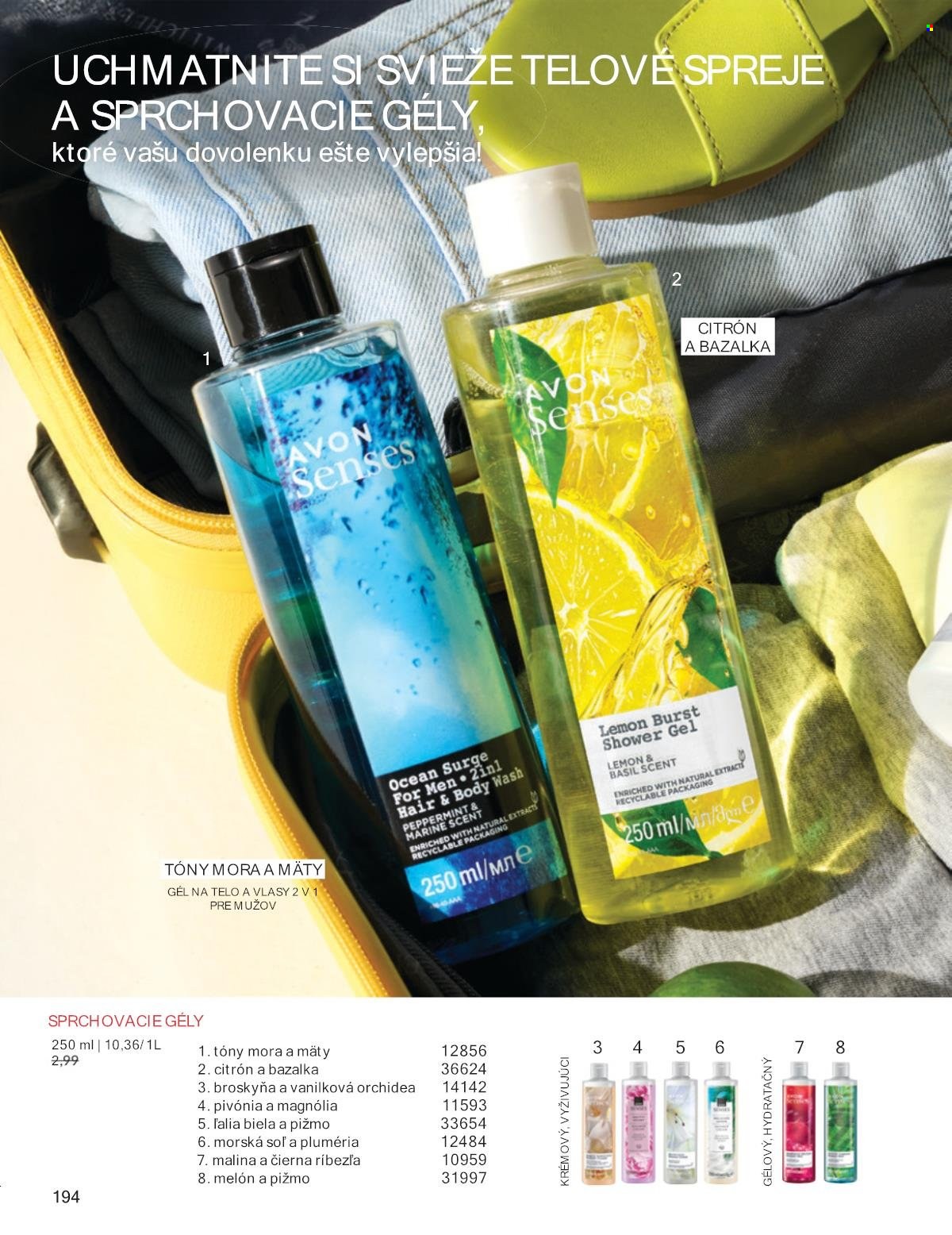 Leták Avon - 1.7.2025 - 31.7.2025. Strana 193
