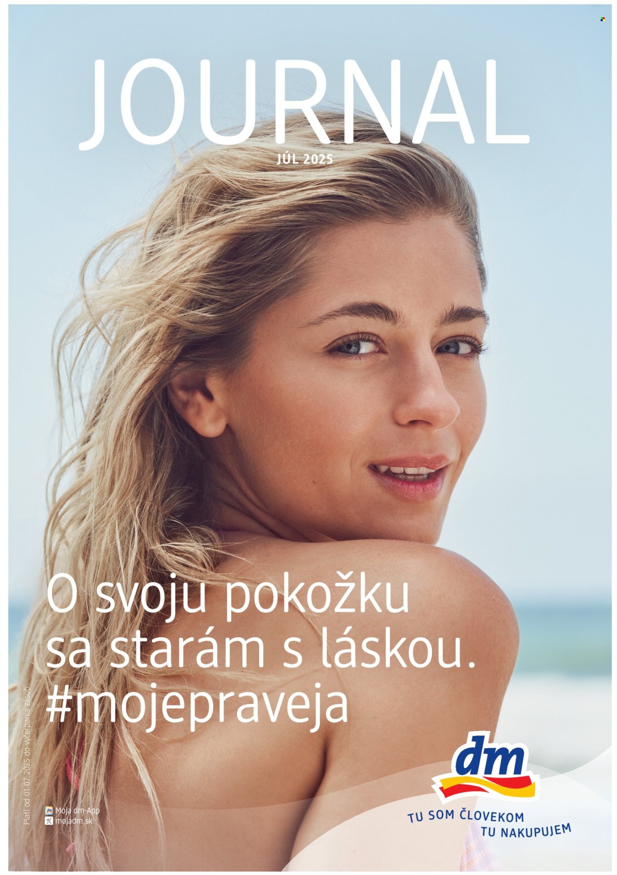 Leták dm drogerie - 1.7.2025 - 31.7.2025. Strana 1