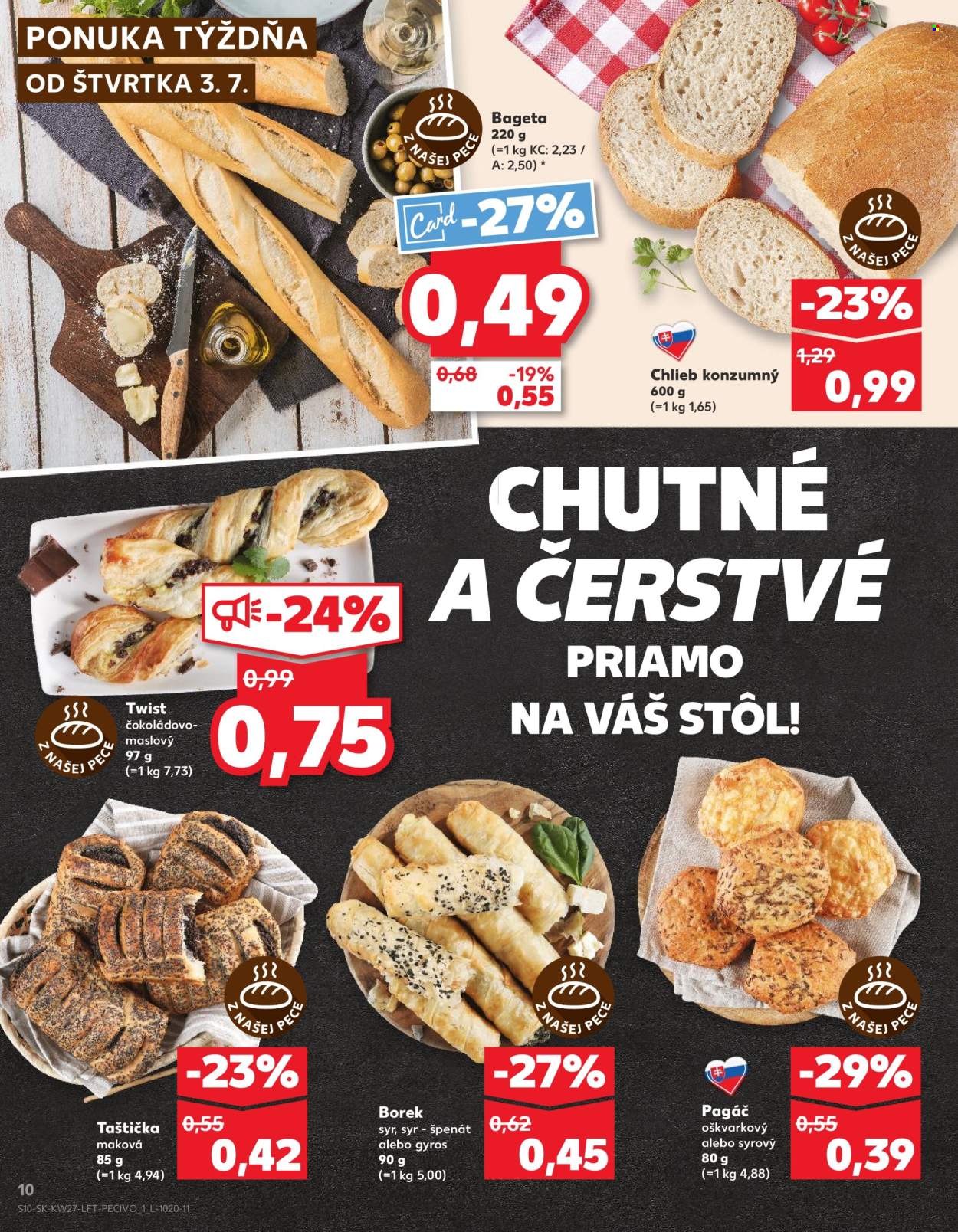 Leták Kaufland - 3.7.2025 - 9.7.2025. Strana 10