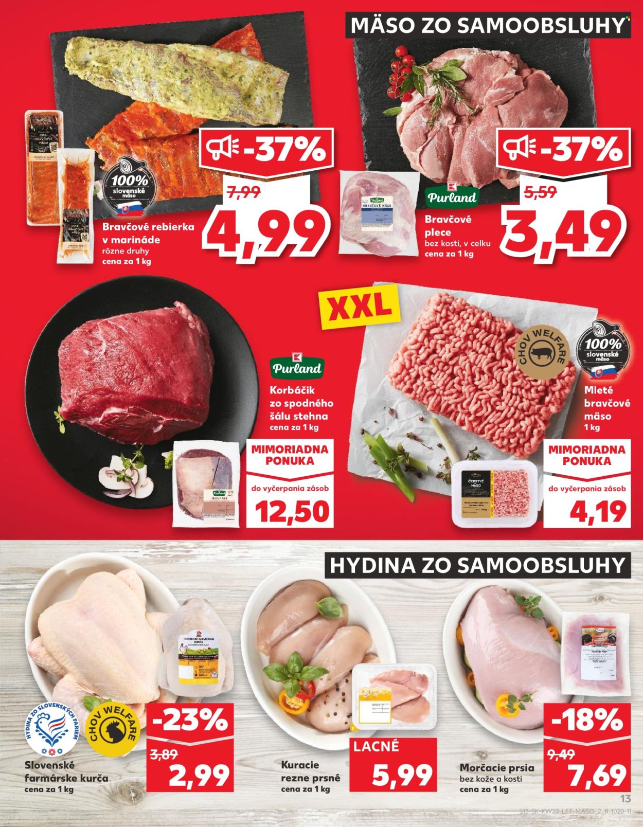 Leták Kaufland - 3.7.2025 - 9.7.2025. Strana 13