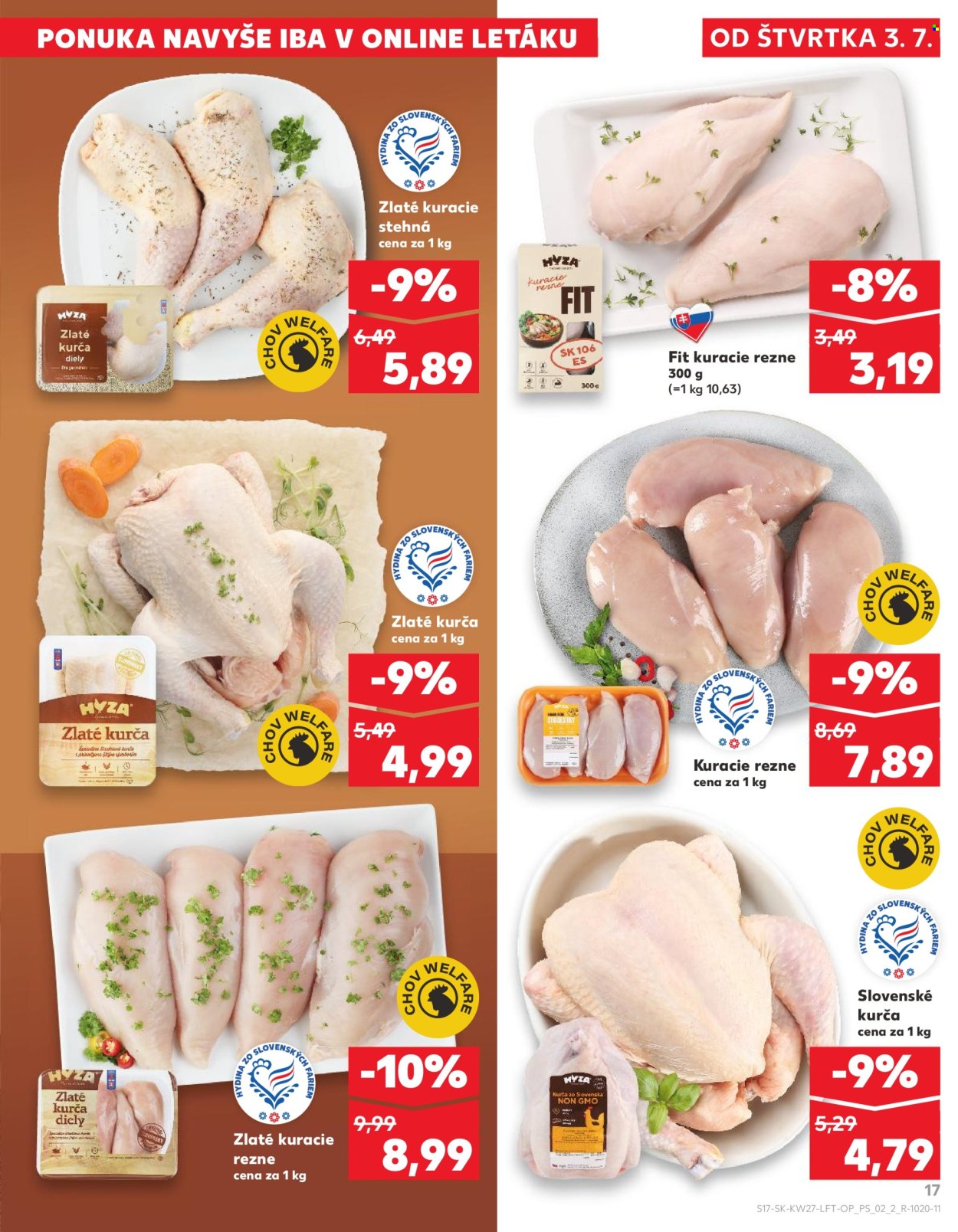 Leták Kaufland - 3.7.2025 - 9.7.2025. Strana 17