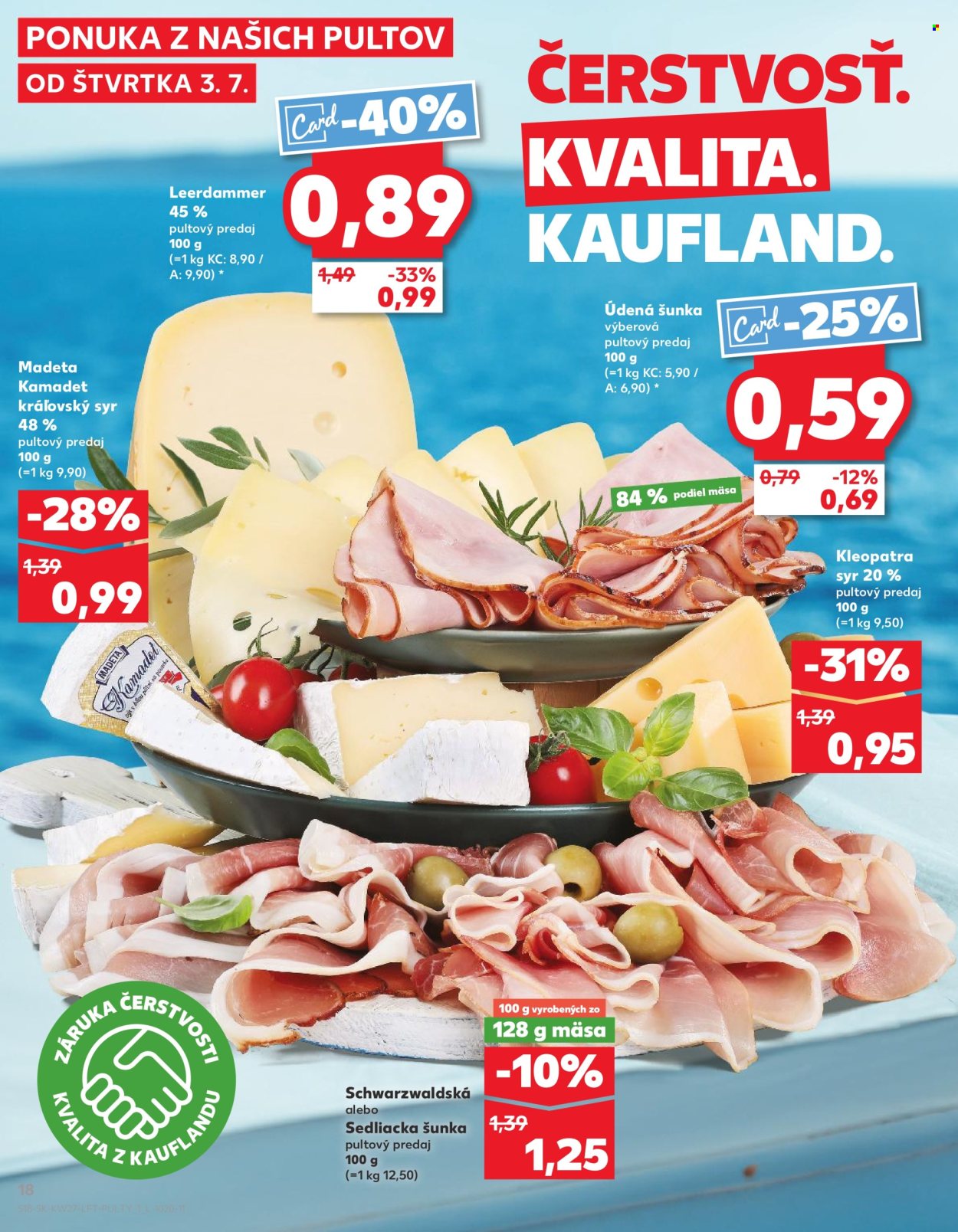 Leták Kaufland - 3.7.2025 - 9.7.2025. Strana 18