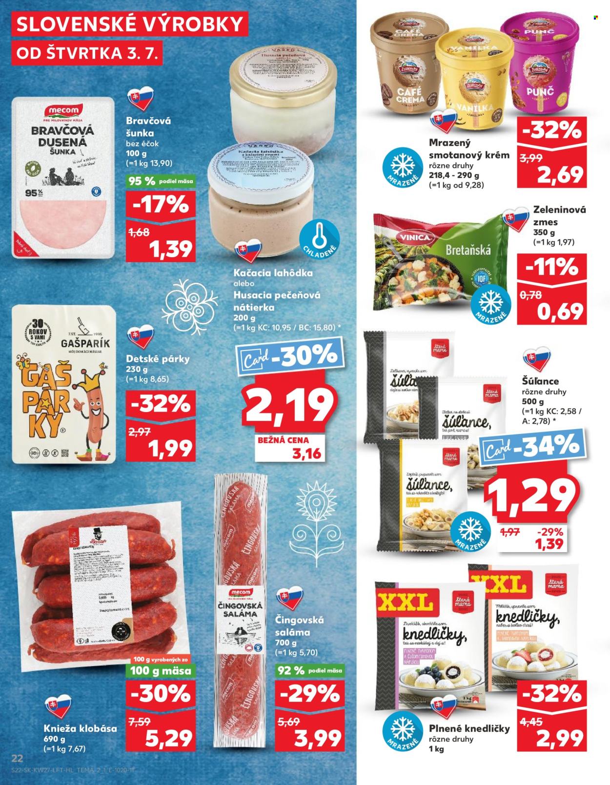 Leták Kaufland - 3.7.2025 - 9.7.2025. Strana 22