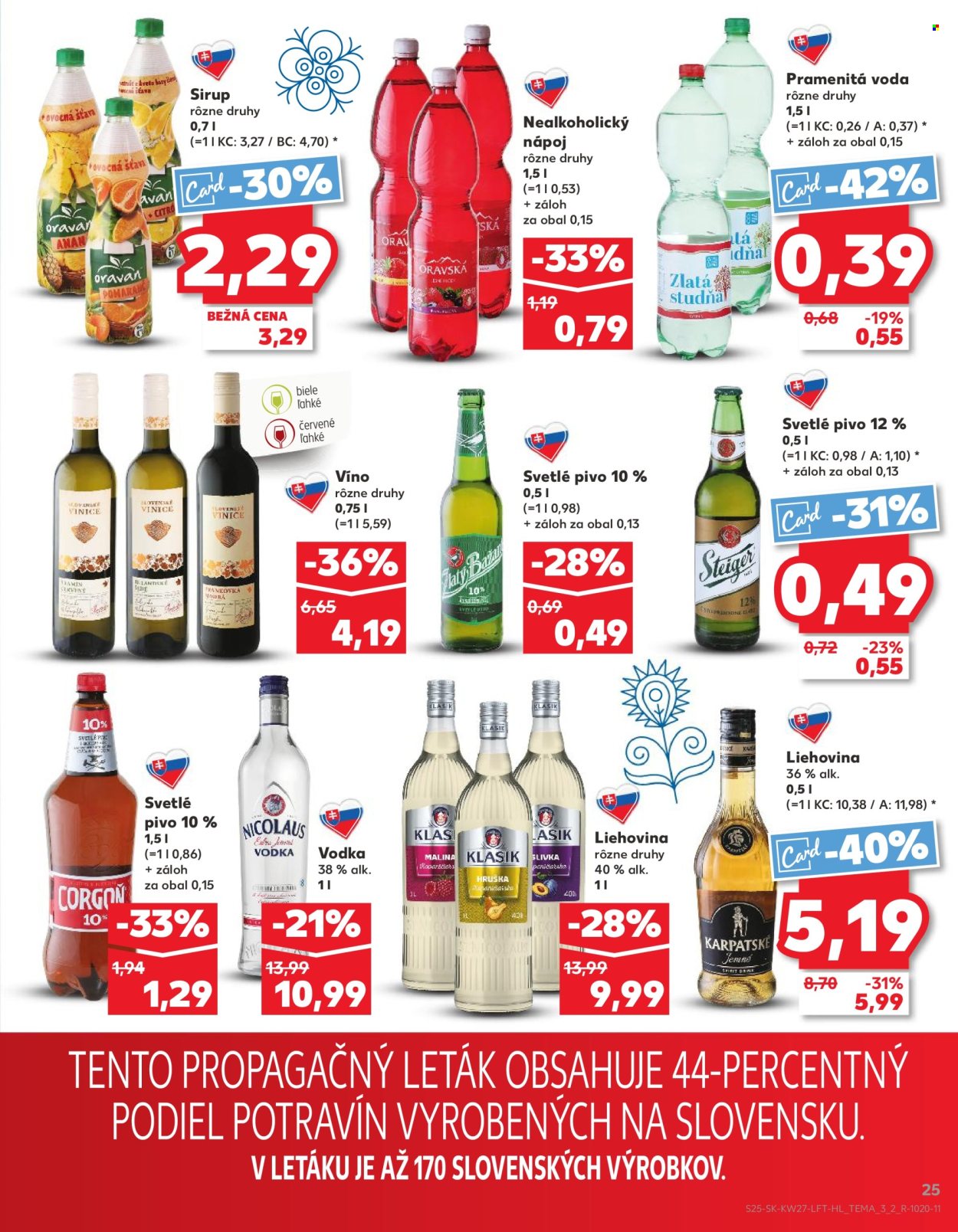 Leták Kaufland - 3.7.2025 - 9.7.2025. Strana 25