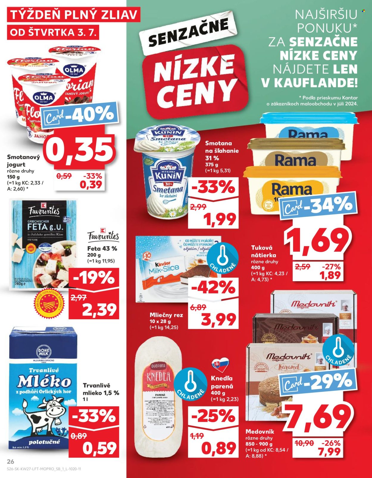 Leták Kaufland - 3.7.2025 - 9.7.2025. Strana 26