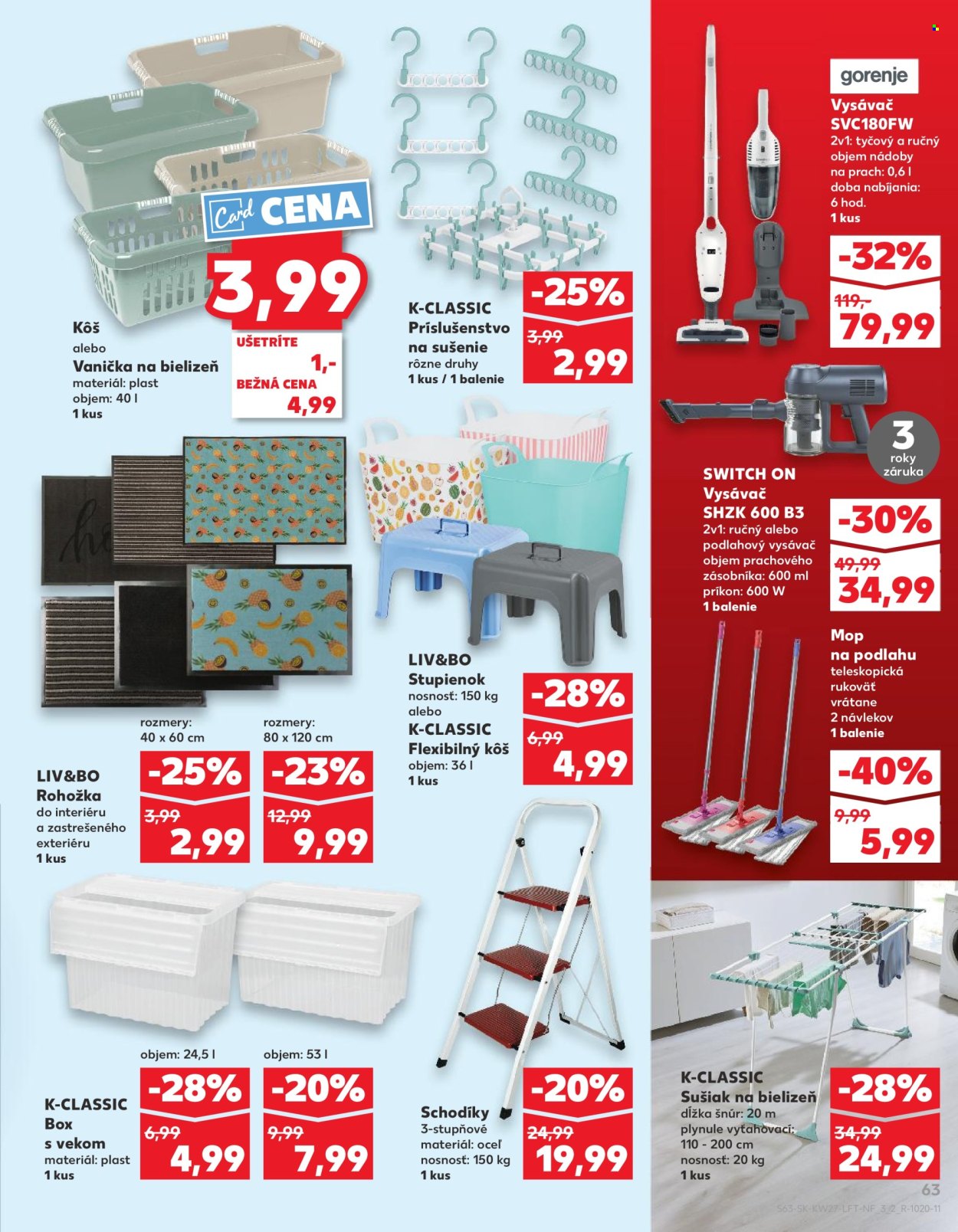 Leták Kaufland - 3.7.2025 - 9.7.2025. Strana 63
