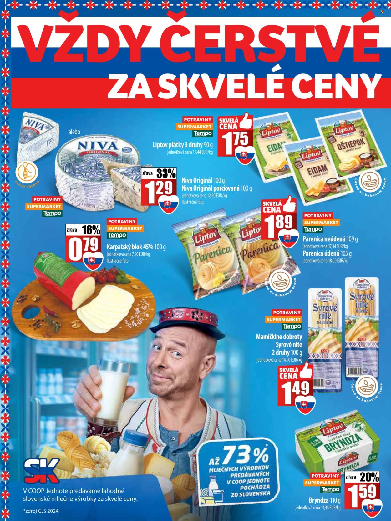Leták COOP Jednota - 3.7.2025 - 9.7.2025. Strana 2