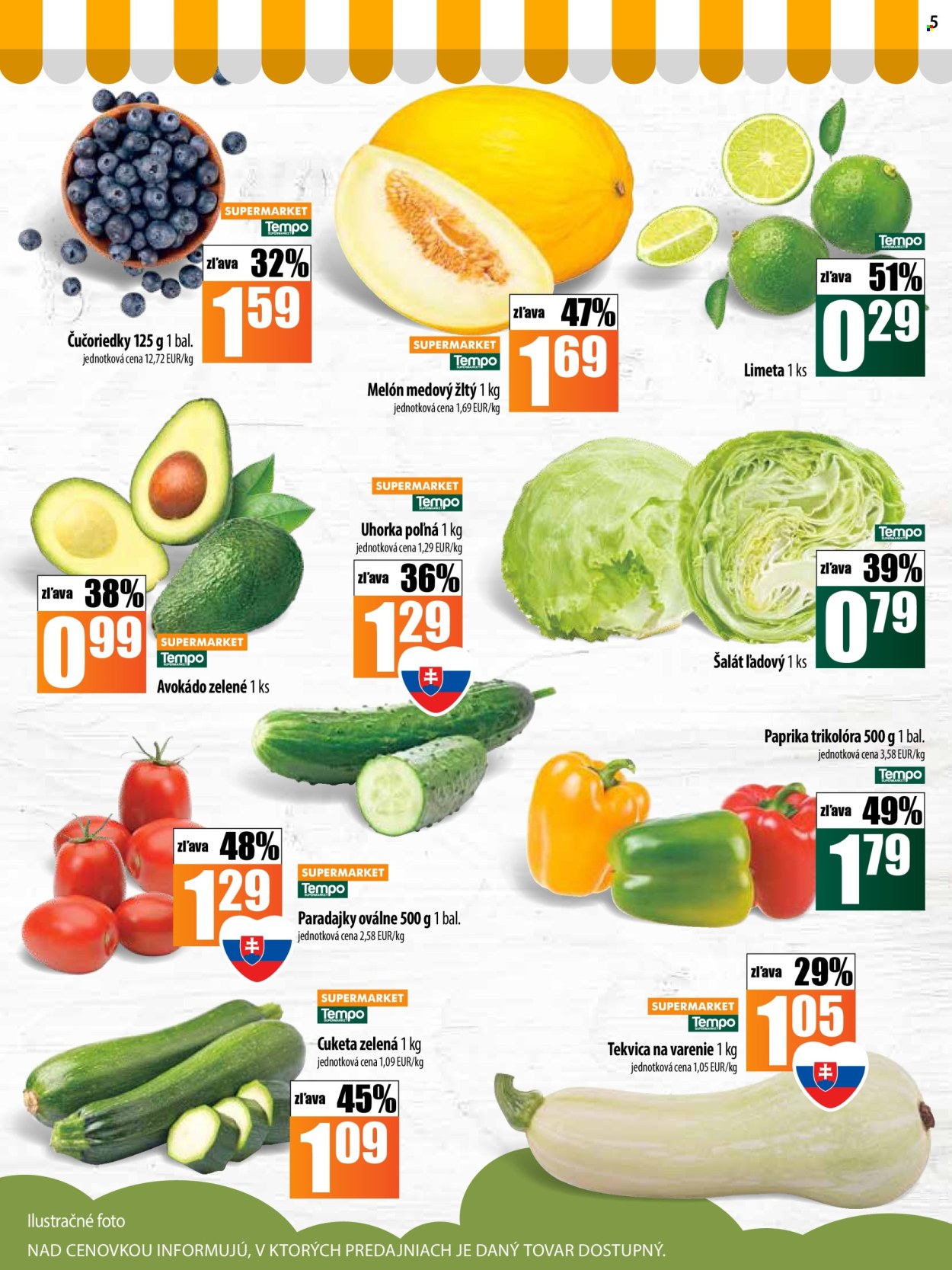 Leták COOP Jednota - 3.7.2025 - 9.7.2025. Strana 5