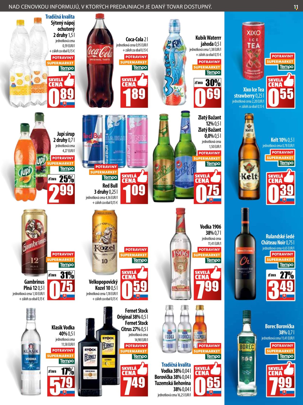 Leták COOP Jednota - 3.7.2025 - 9.7.2025. Strana 11