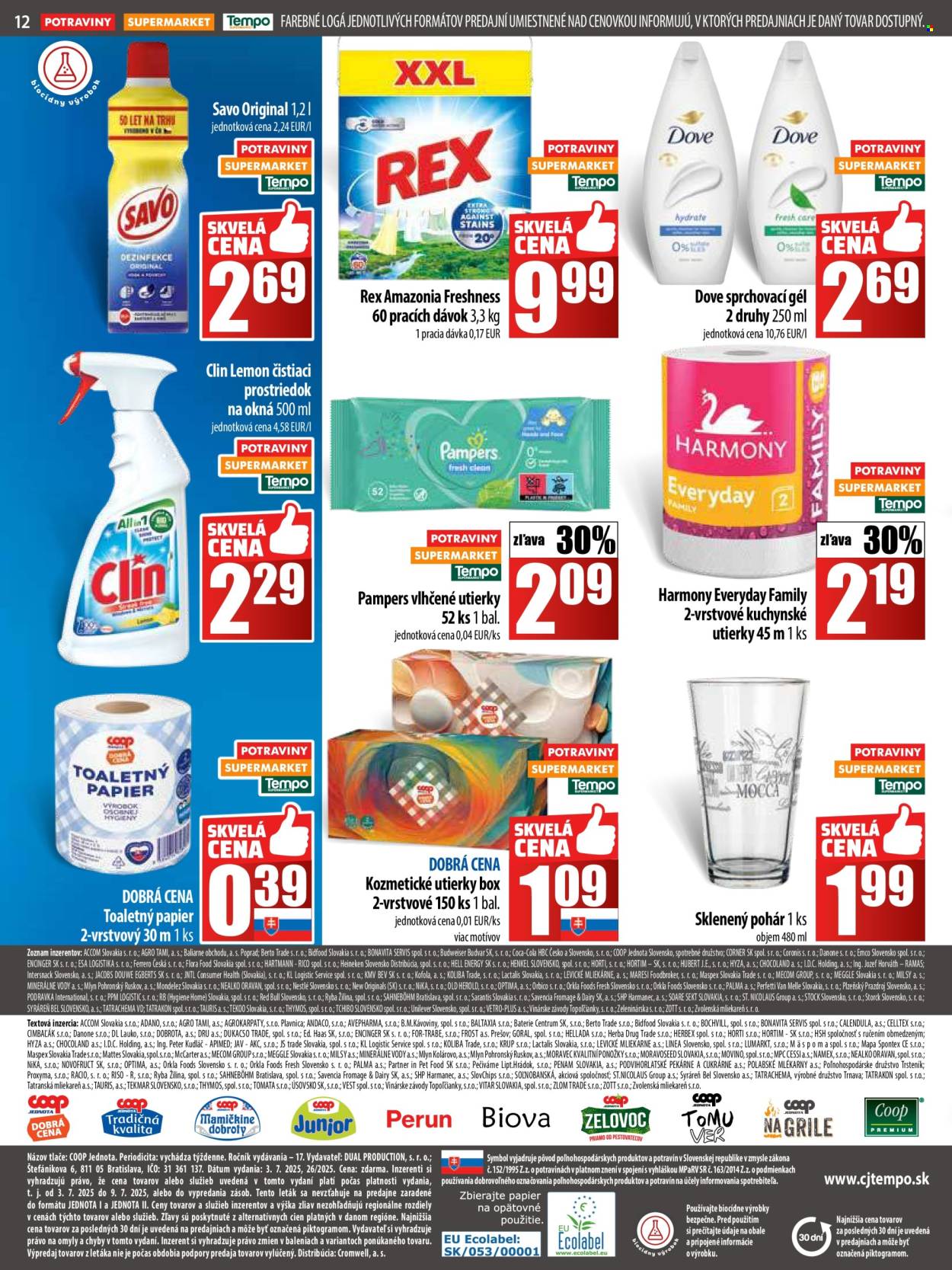 Leták COOP Jednota - 3.7.2025 - 9.7.2025. Strana 12