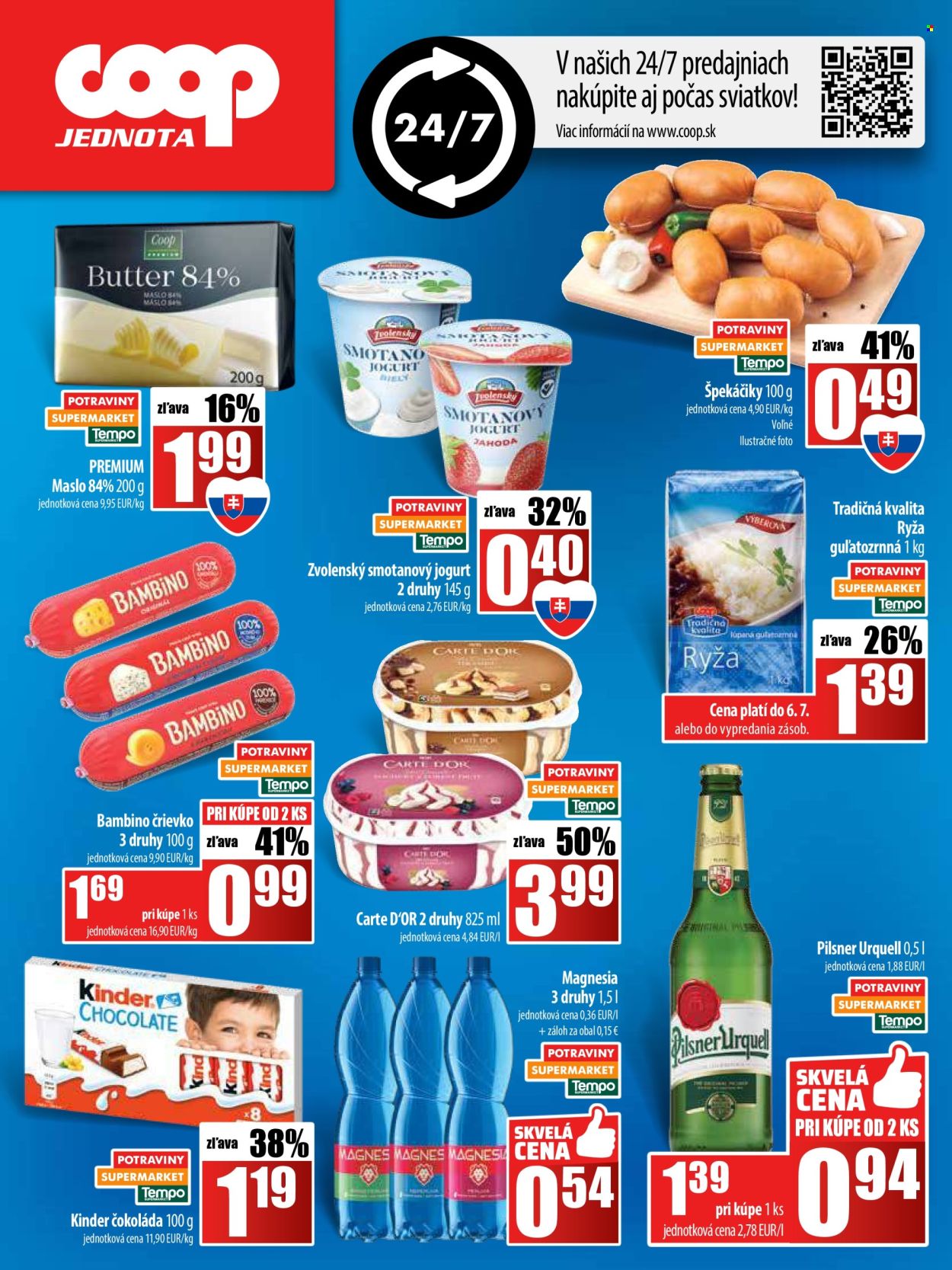 Leták COOP Jednota - 3.7.2025 - 9.7.2025. Strana 28