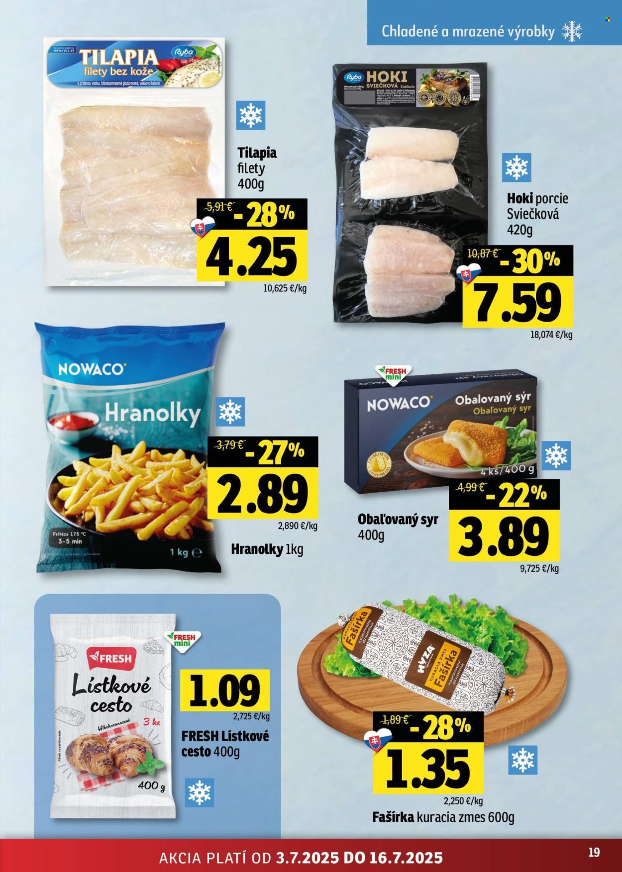 Leták FRESH - 3.7.2025 - 16.7.2025. Strana 19
