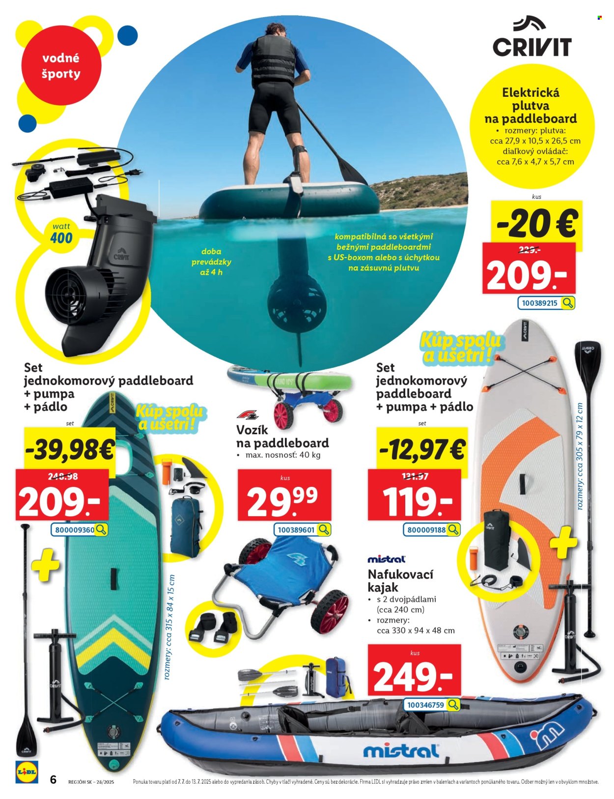 Leták Lidl - 7.7.2025 - 13.7.2025. Strana 6