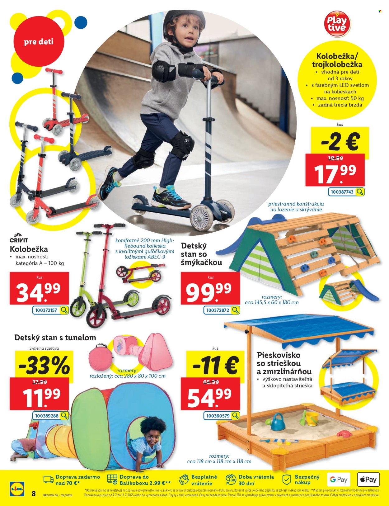 Leták Lidl - 7.7.2025 - 13.7.2025. Strana 8