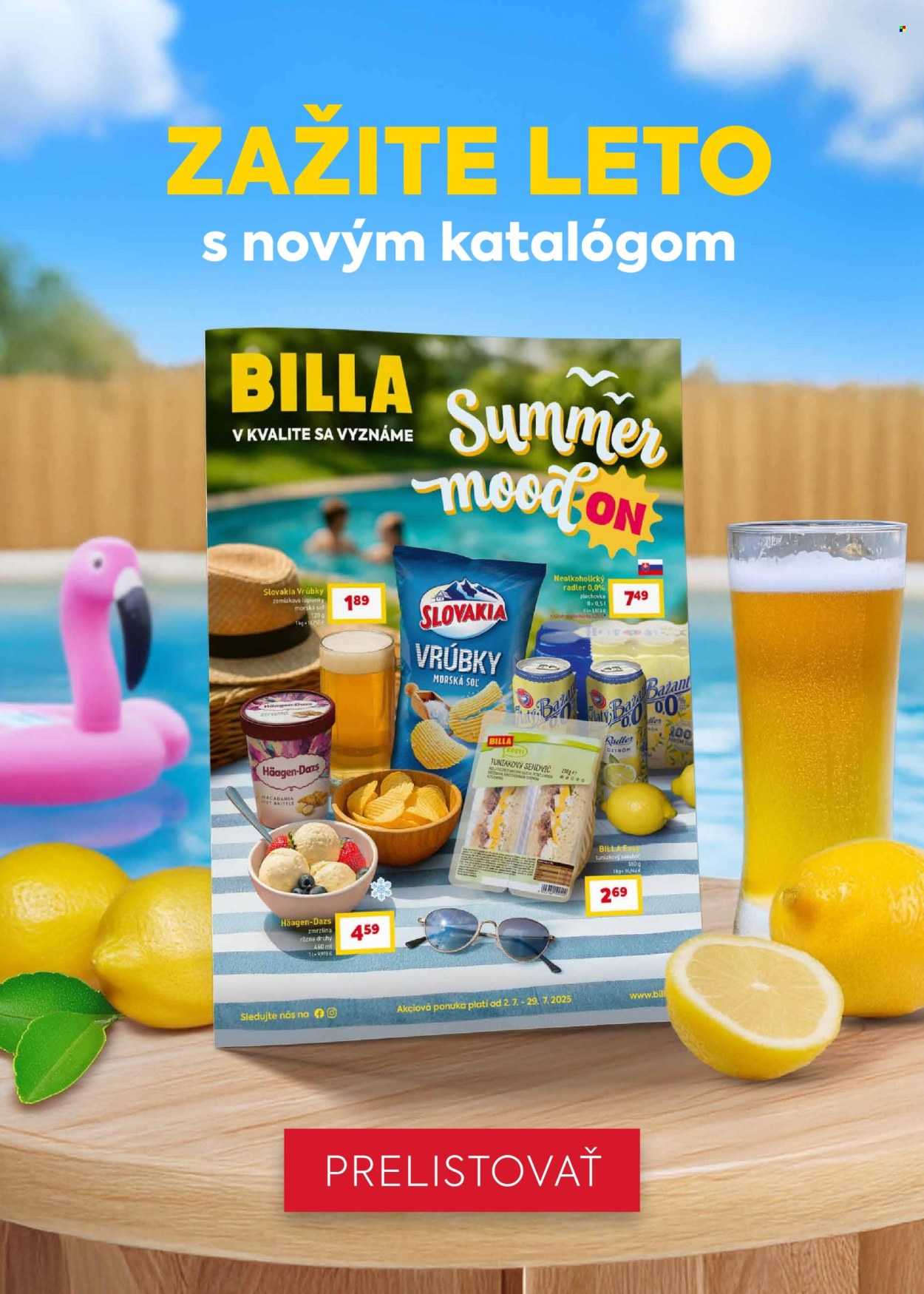 Leták Billa - 2.7.2025 - 15.7.2025. Strana 9