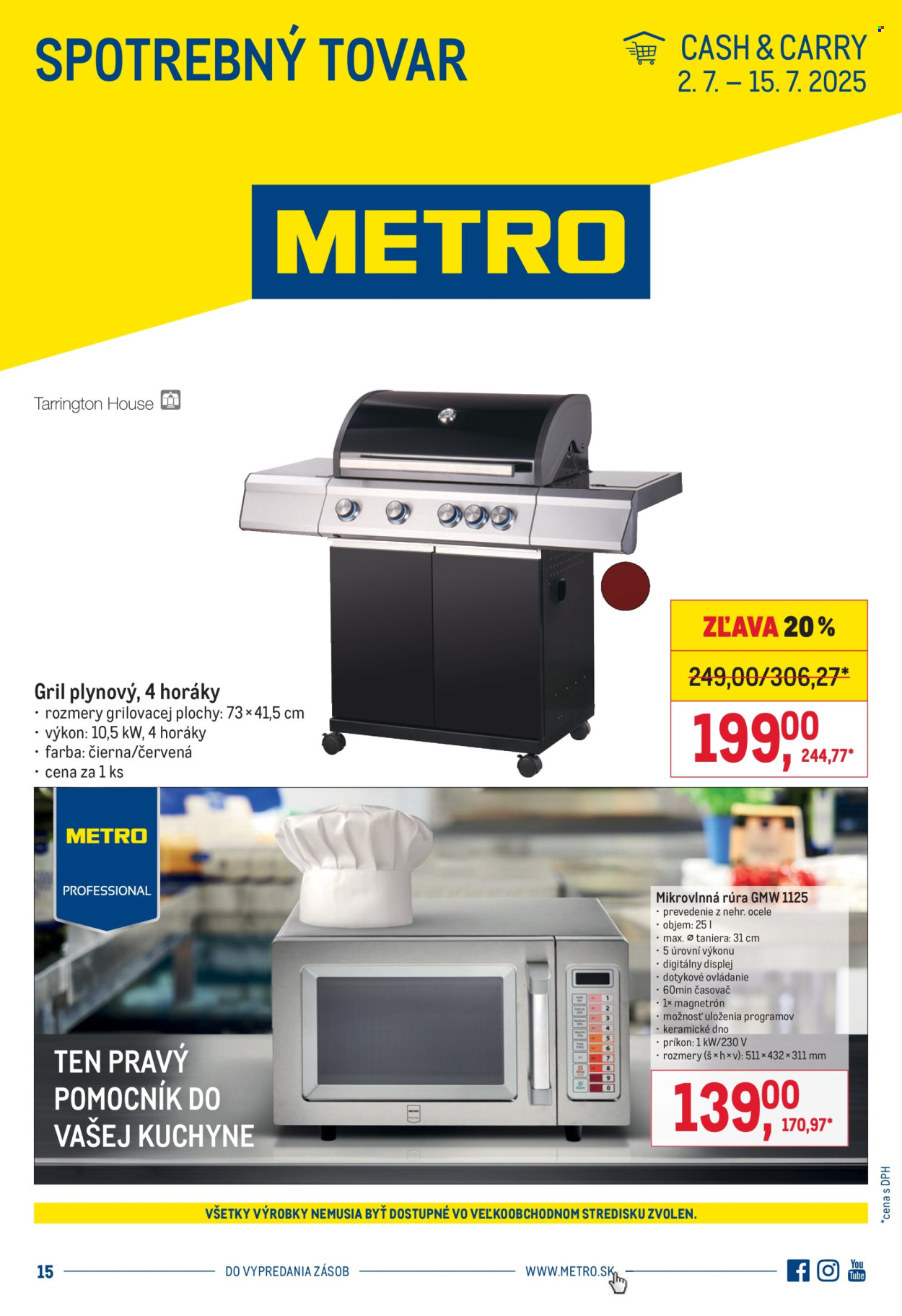 Leták Metro - 2.7.2025 - 15.7.2025. Strana 1