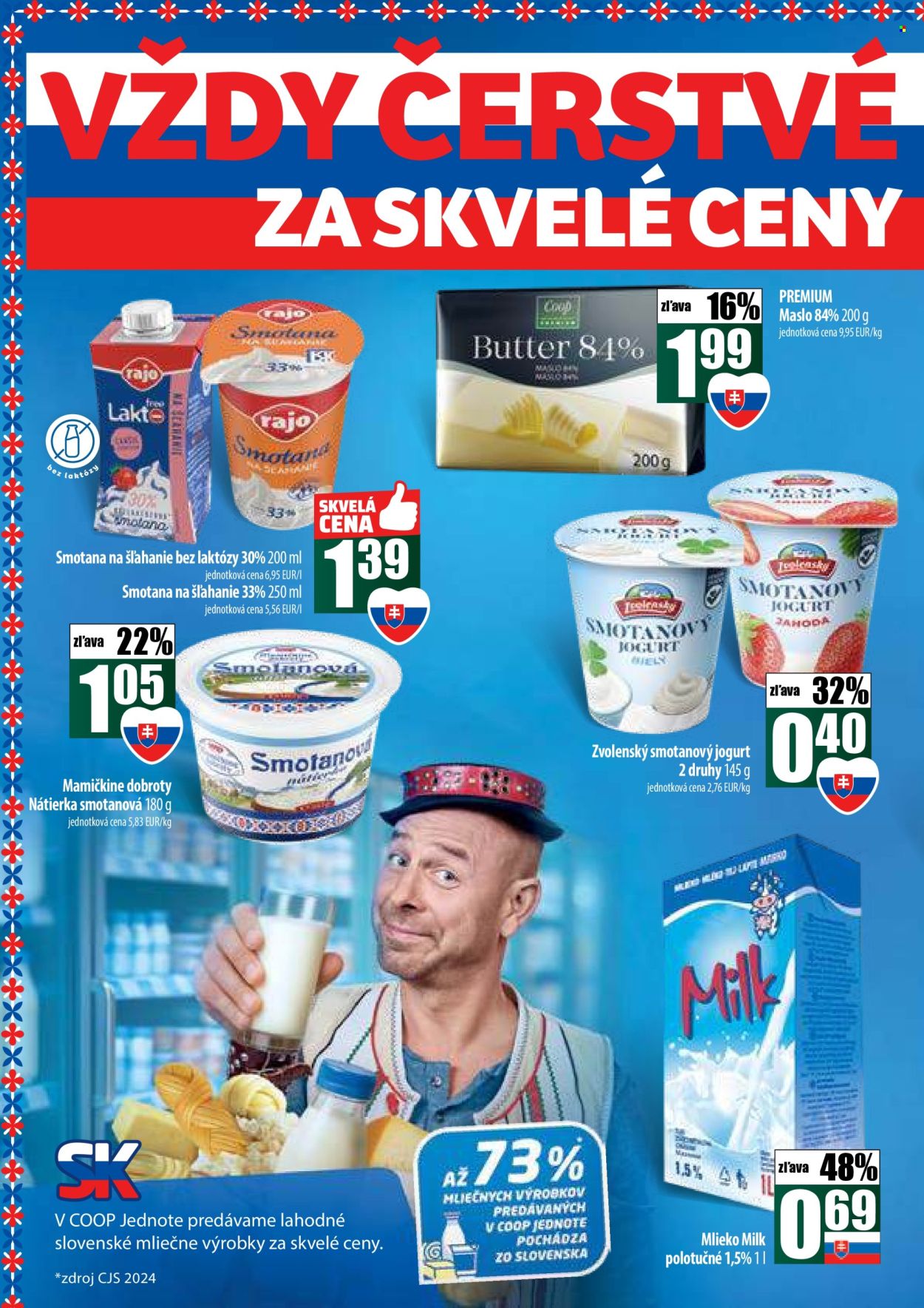 Leták COOP Jednota - 3.7.2025 - 9.7.2025. Strana 2