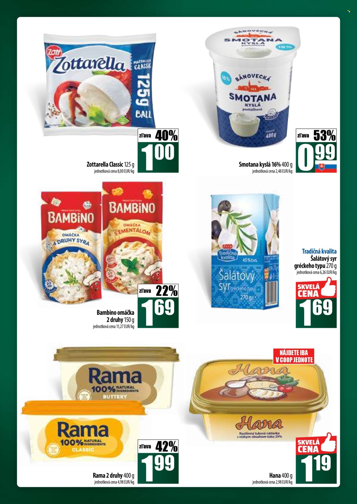 Leták COOP Jednota - 3.7.2025 - 9.7.2025. Strana 26