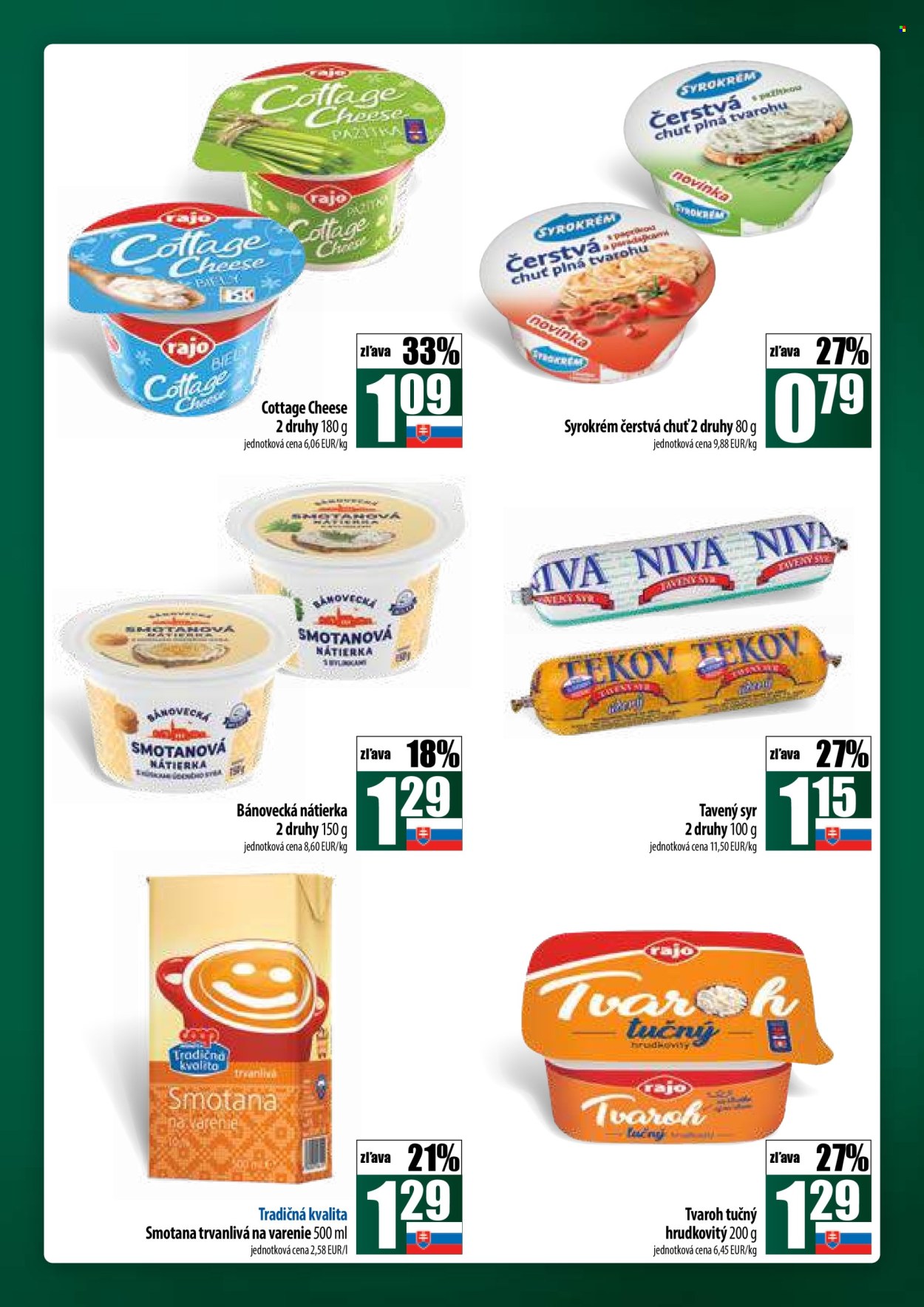 Leták COOP Jednota - 3.7.2025 - 9.7.2025. Strana 27