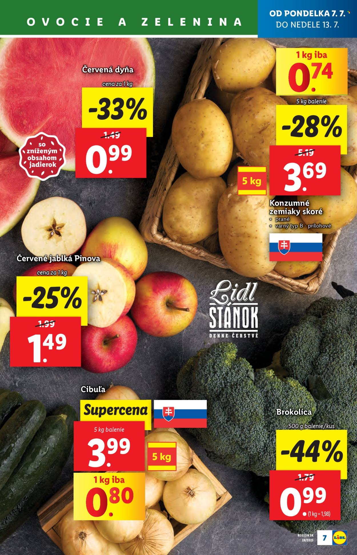 Leták Lidl - 7.7.2025 - 13.7.2025. Strana 7
