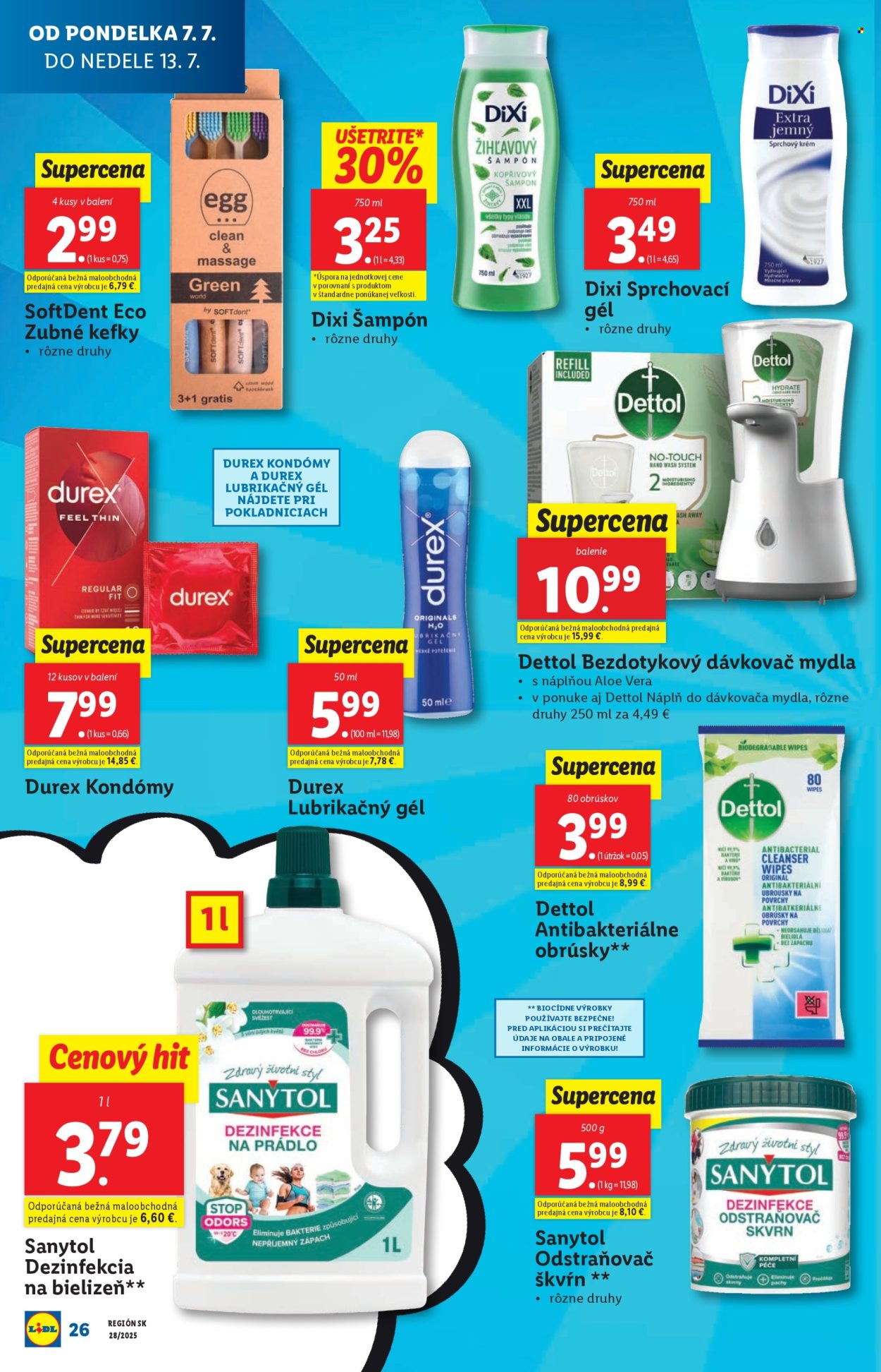 Leták Lidl - 7.7.2025 - 13.7.2025. Strana 26