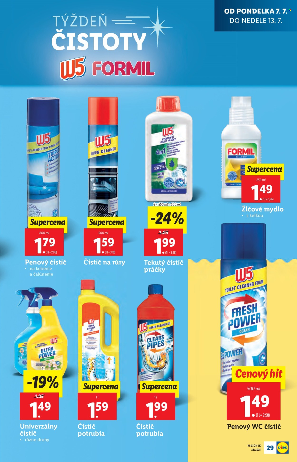 Leták Lidl - 7.7.2025 - 13.7.2025. Strana 31