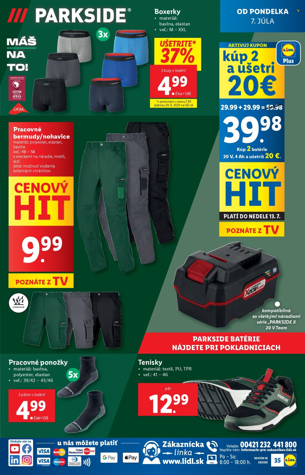 Leták Lidl - 7.7.2025 - 13.7.2025. Strana 39