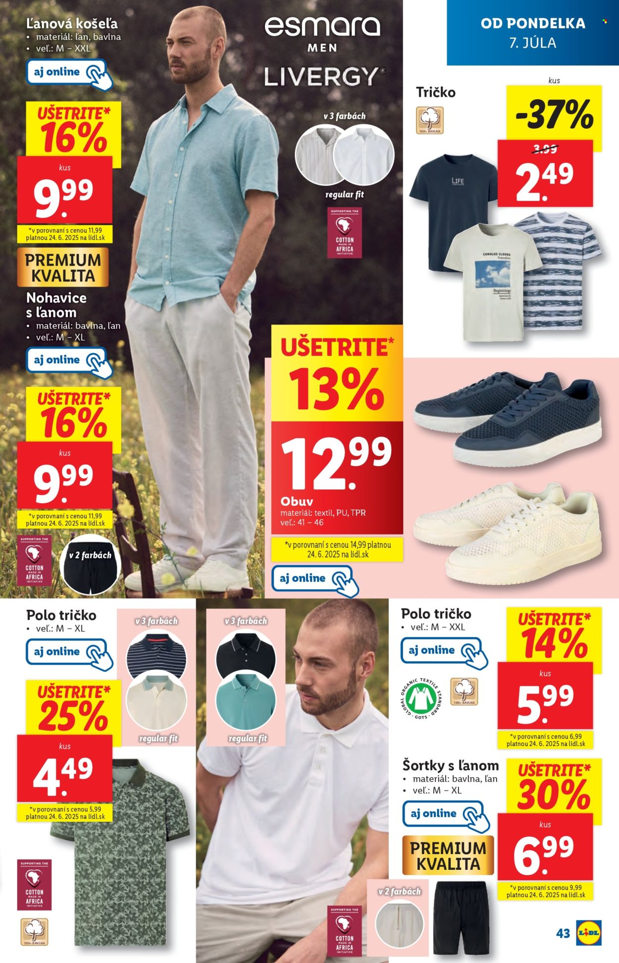 Leták Lidl - 7.7.2025 - 13.7.2025. Strana 47