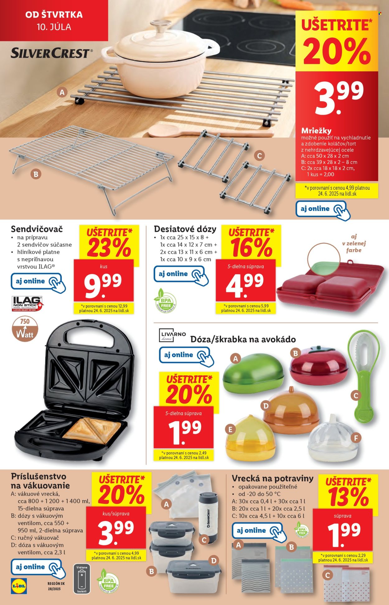 Leták Lidl - 7.7.2025 - 13.7.2025. Strana 58