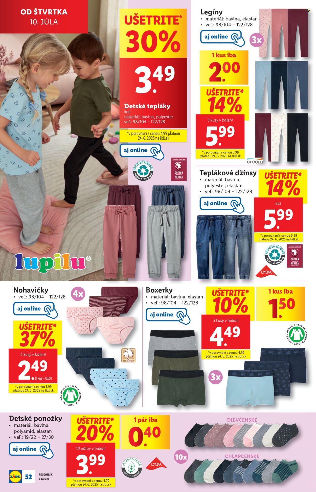 Leták Lidl - 7.7.2025 - 13.7.2025. Strana 62