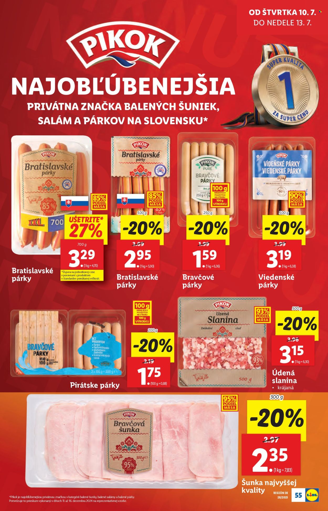 Leták Lidl - 7.7.2025 - 13.7.2025. Strana 66
