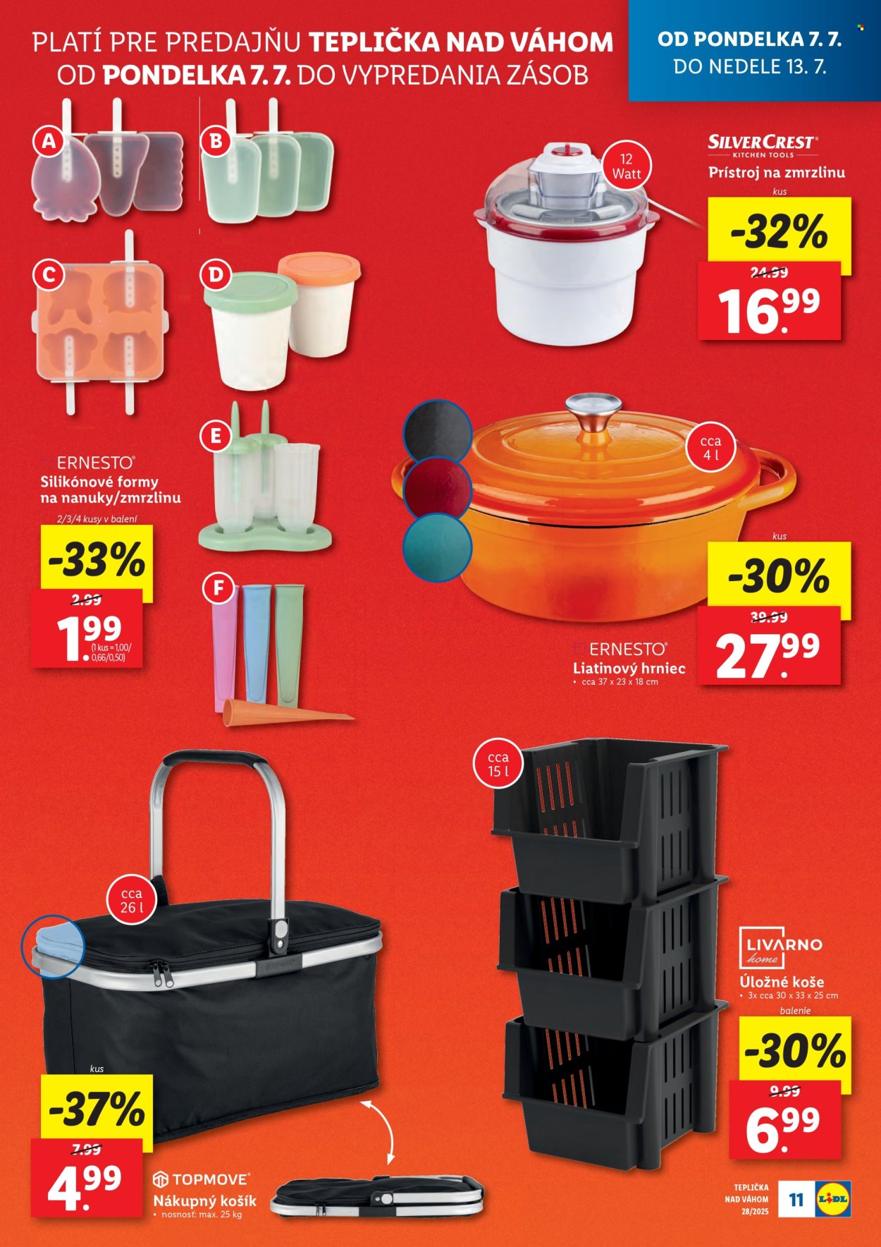 Leták Lidl - 7.7.2025 - 13.7.2025. Strana 11