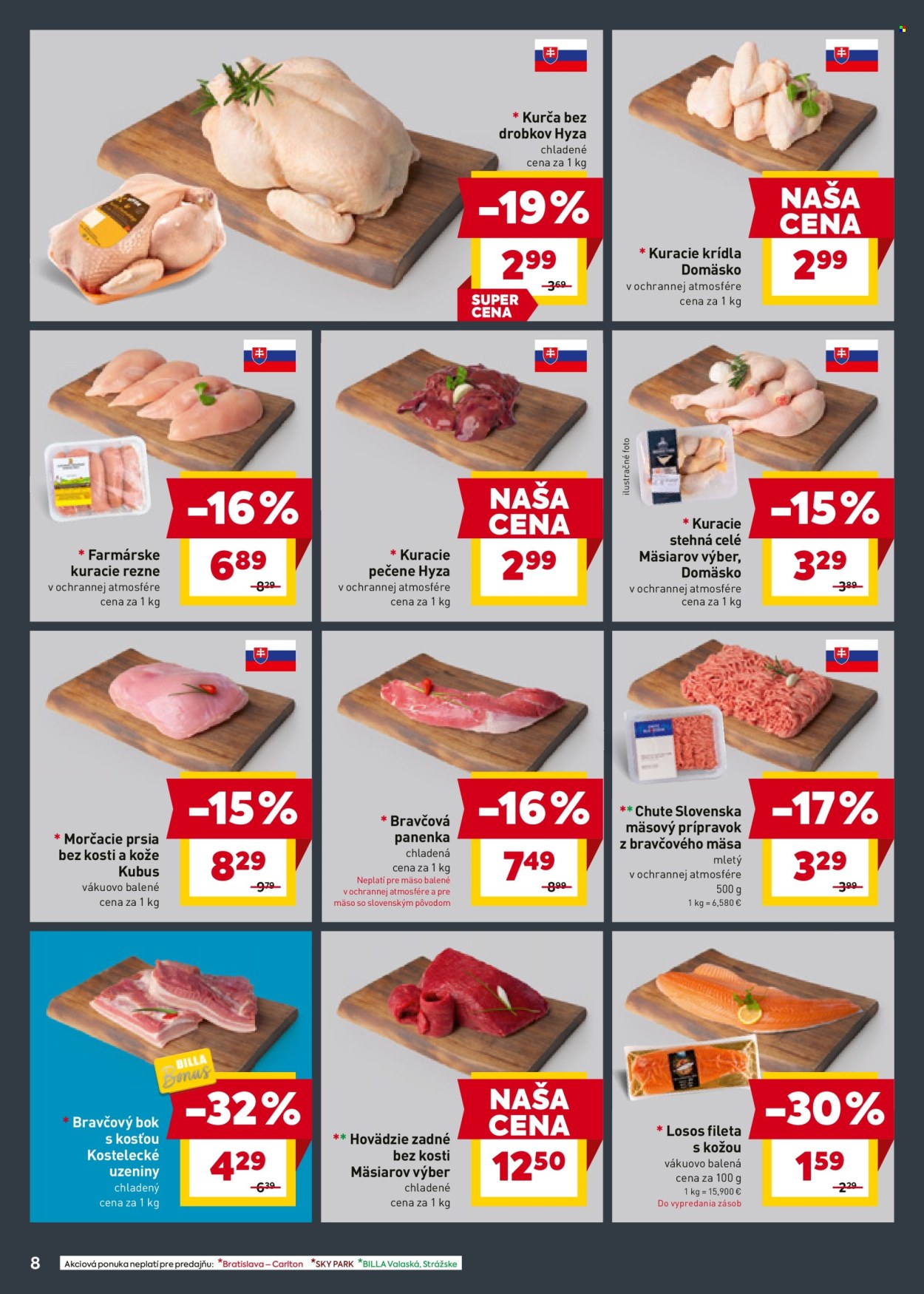Leták Billa - 9.7.2025 - 15.7.2025. Strana 8