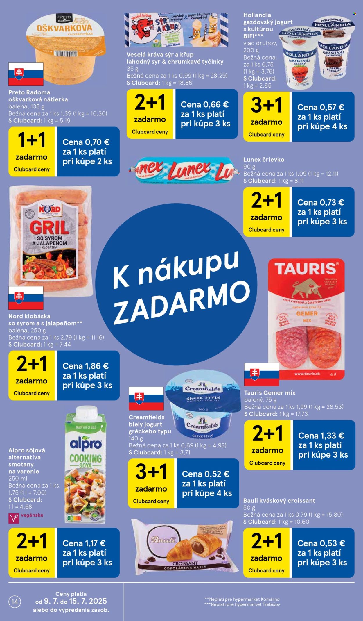 Leták TESCO - 9.7.2025 - 15.7.2025. Strana 14