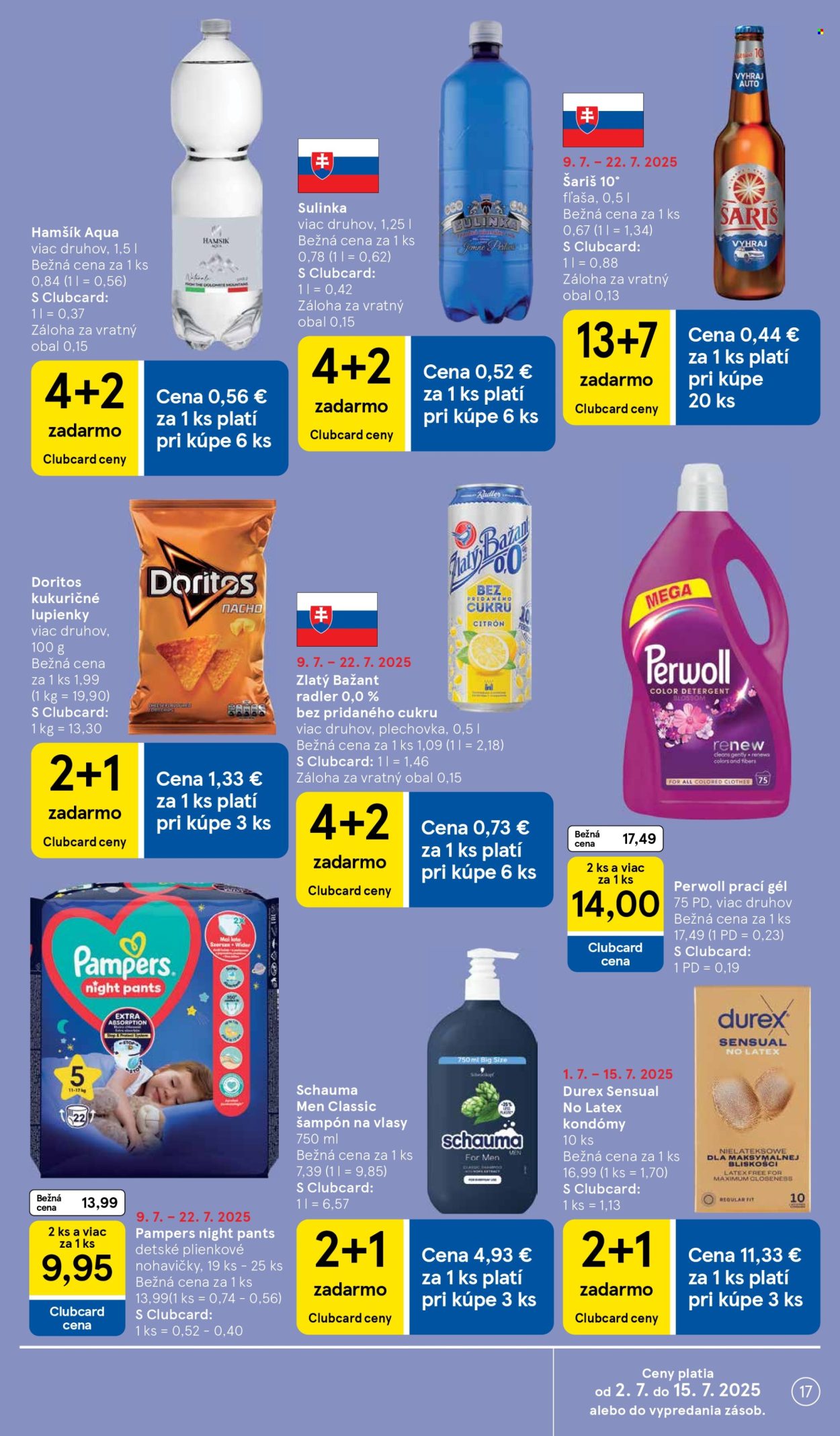Leták TESCO - 9.7.2025 - 15.7.2025. Strana 17
