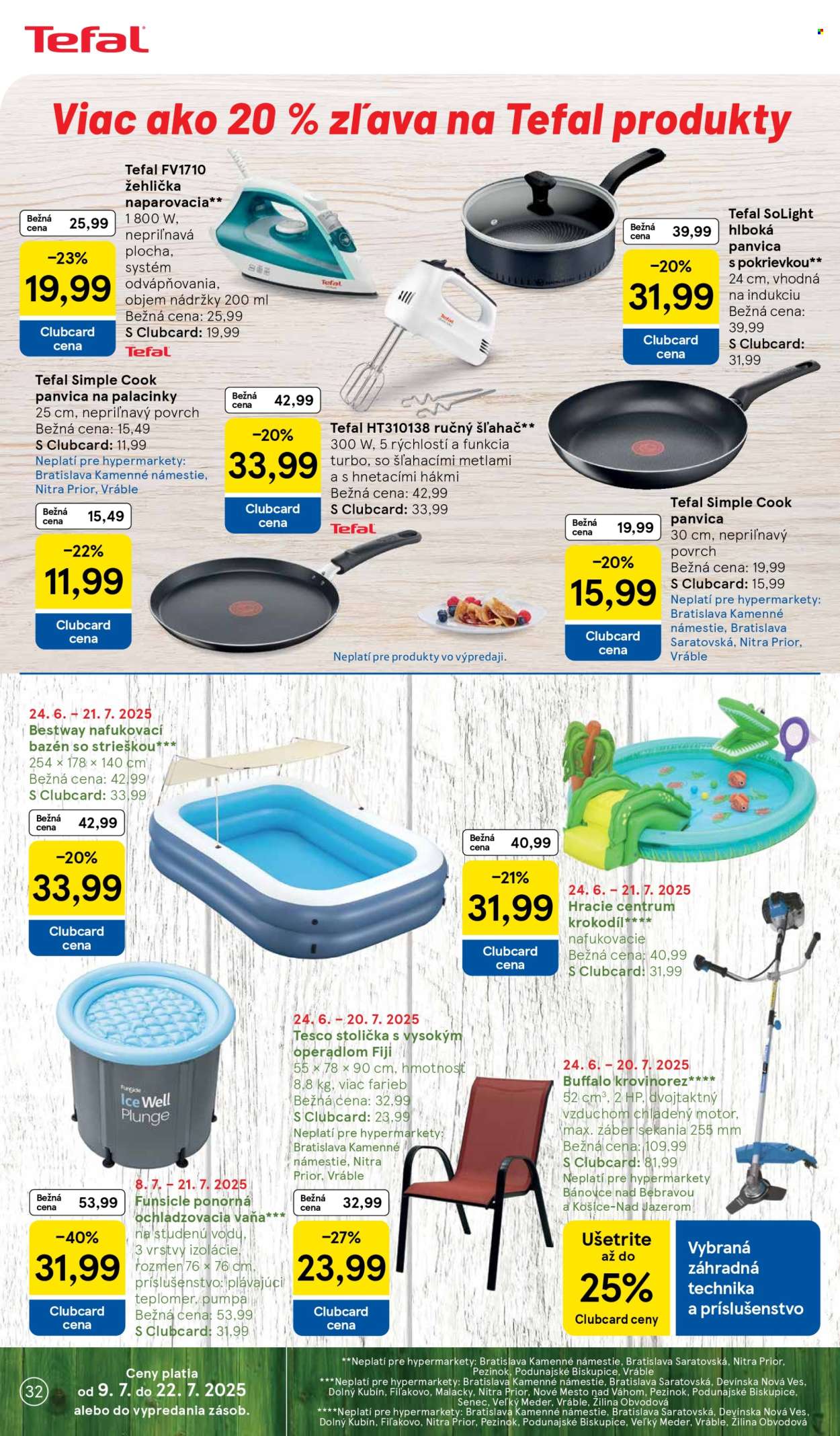 Leták TESCO - 9.7.2025 - 15.7.2025. Strana 32